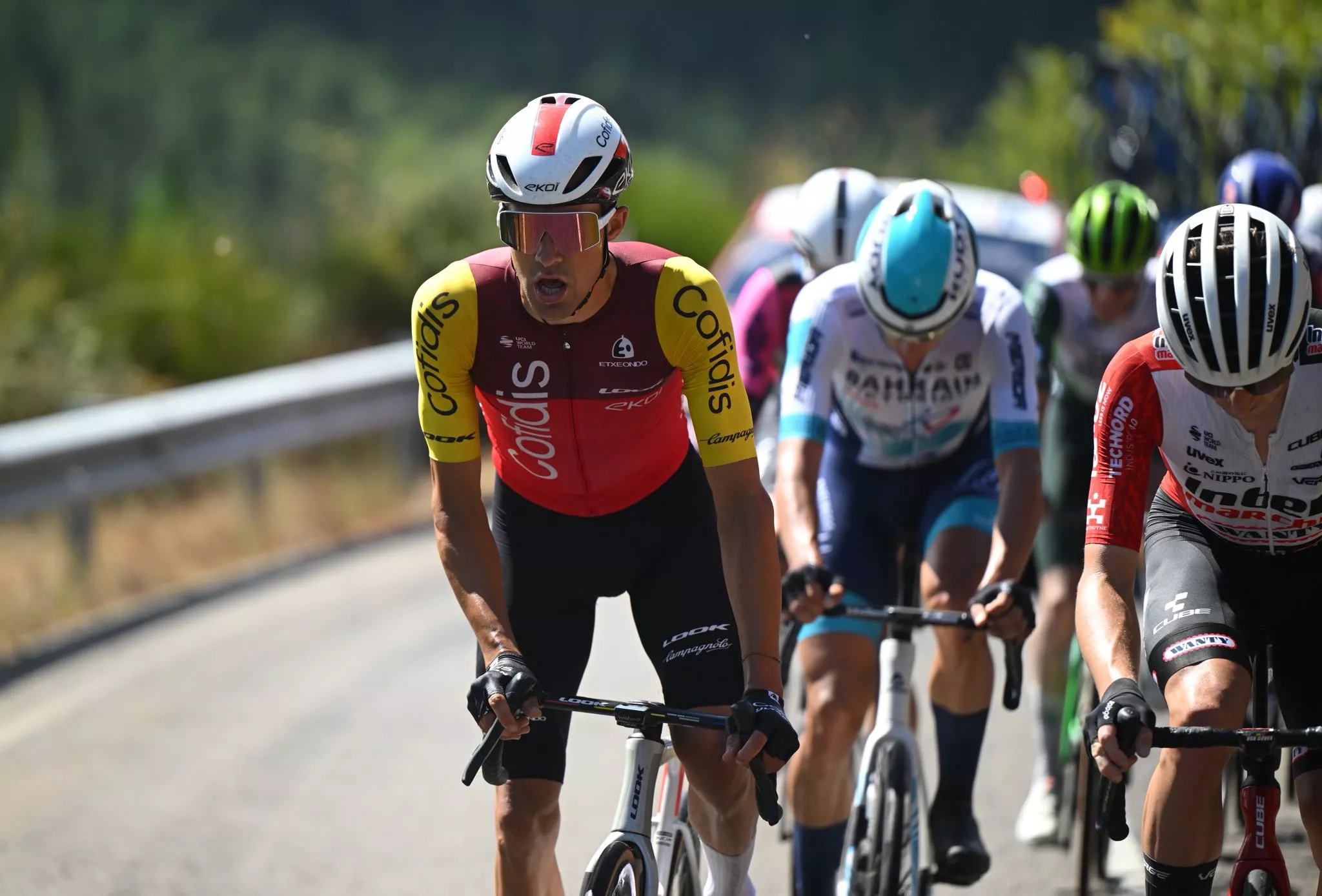 Sergio Samitier en la etapa 17. Foto Cofidis Team
