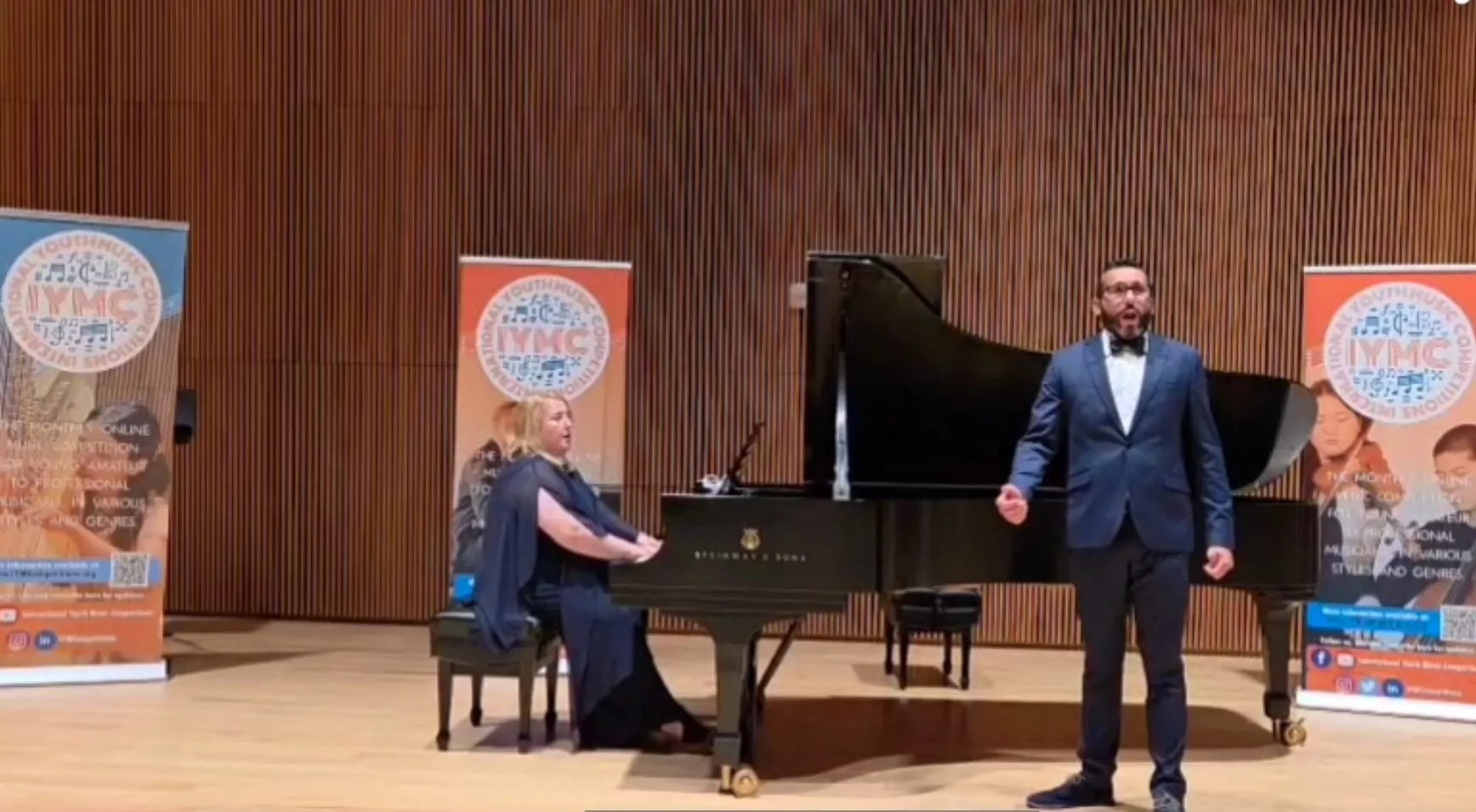 Nati Ballarín y Javier Samper en Nueva York