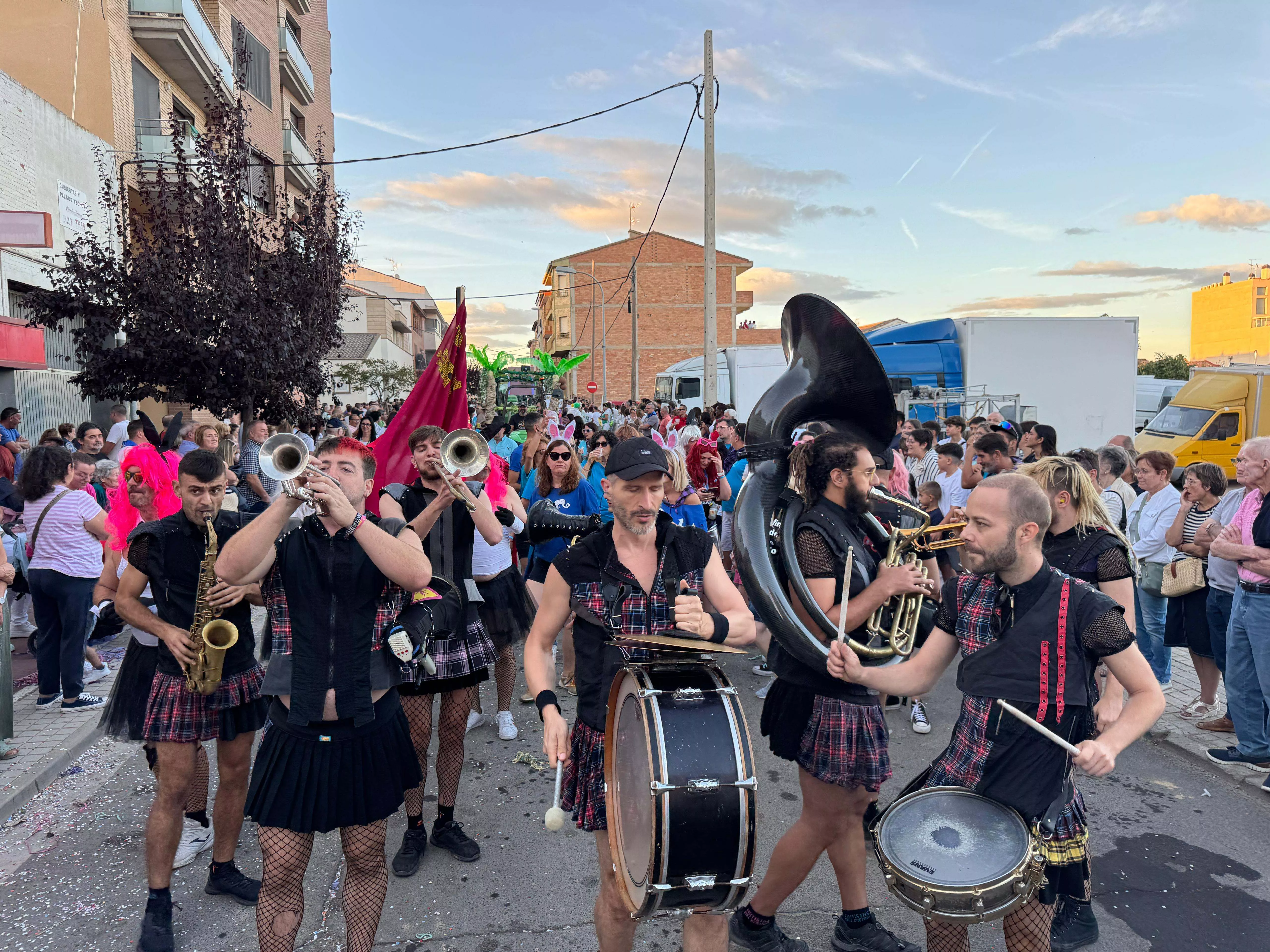 Primer día de las Fiestas de Binéfar