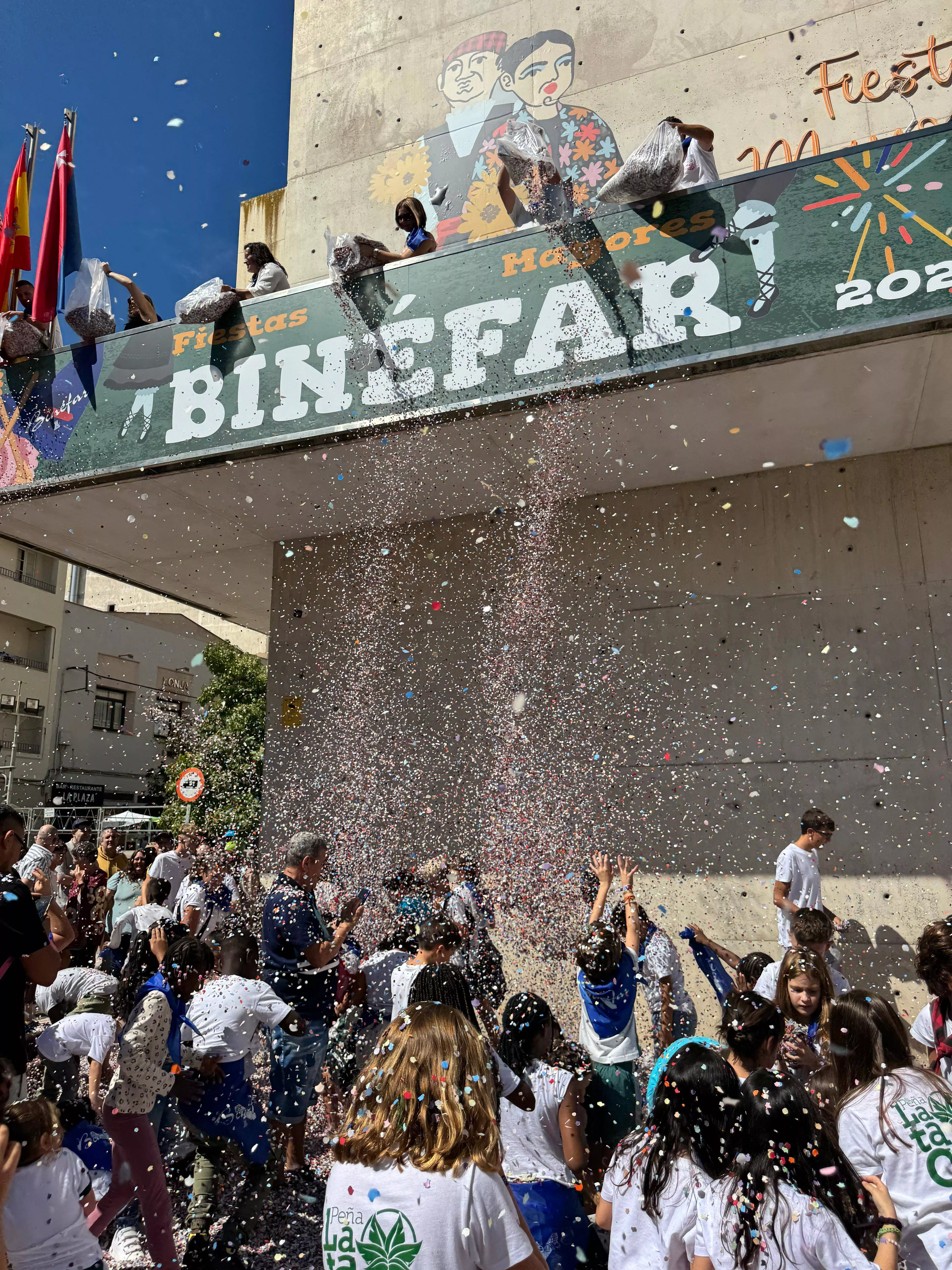 Primer día de las Fiestas de Binéfar