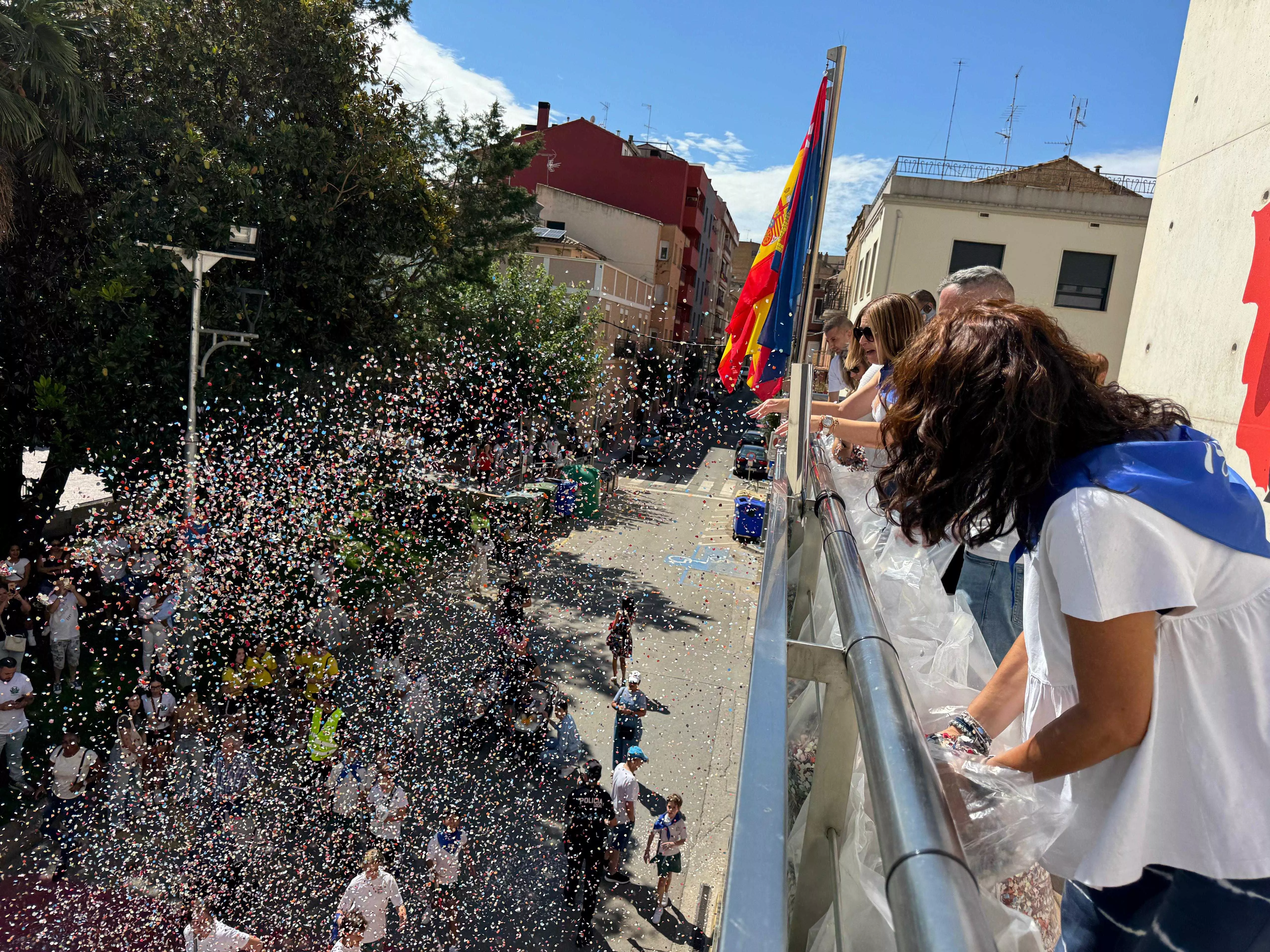 Primer día de las Fiestas de Binéfar