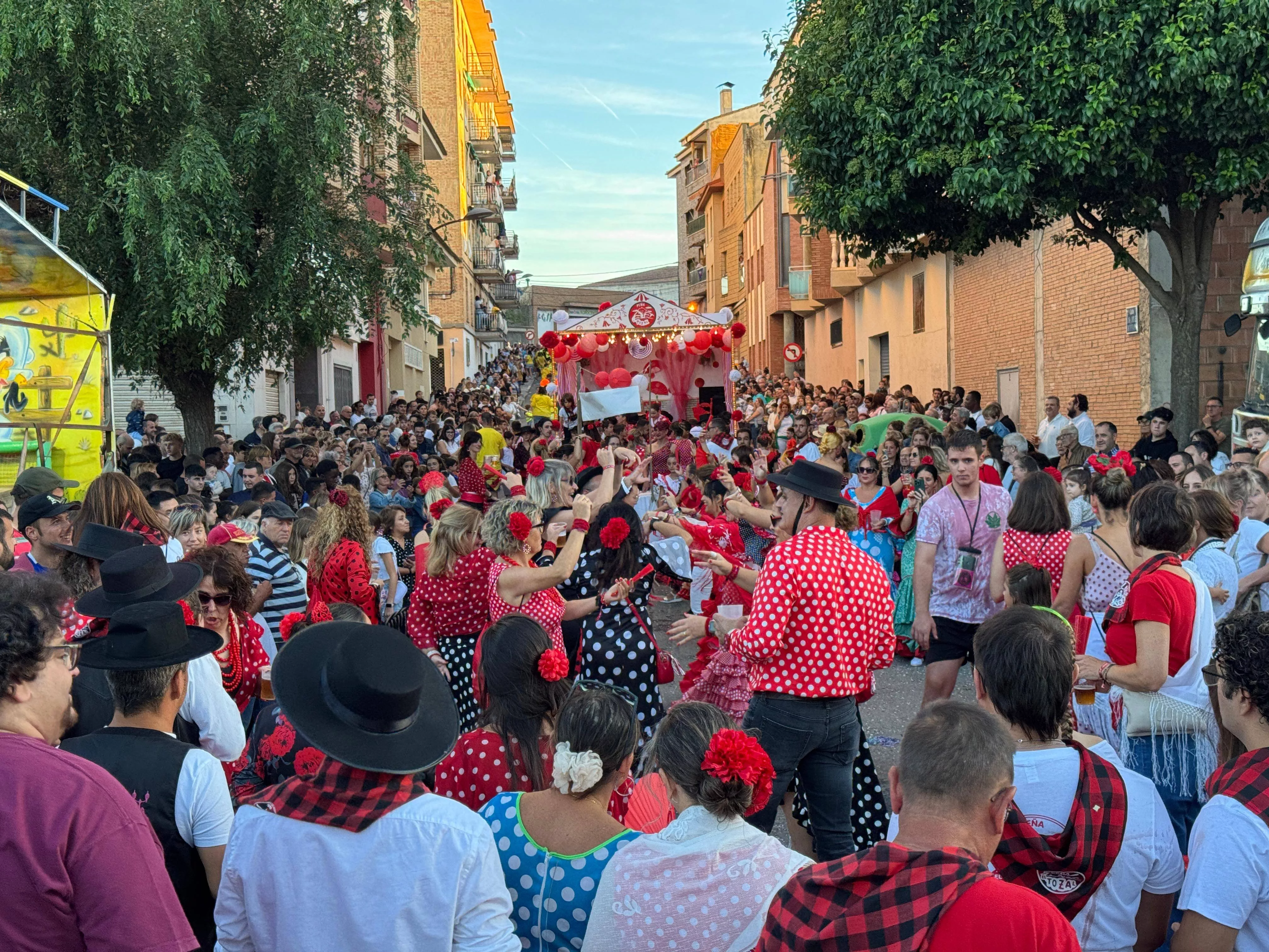 Primer día de las Fiestas de Binéfar