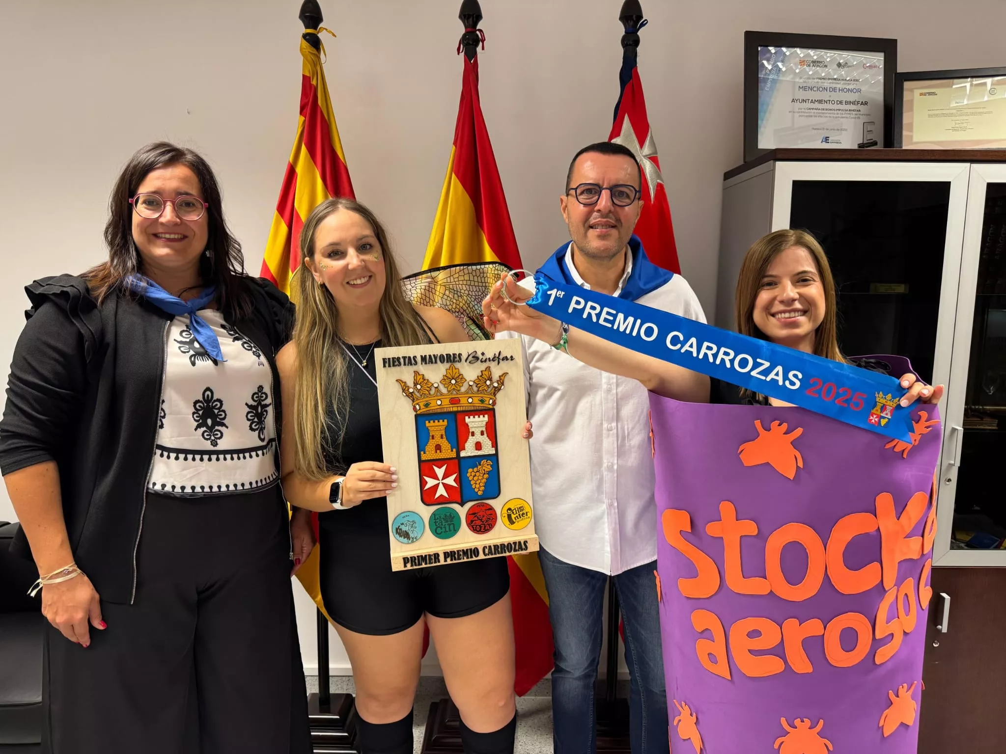 Primer día de las Fiestas de Binéfar