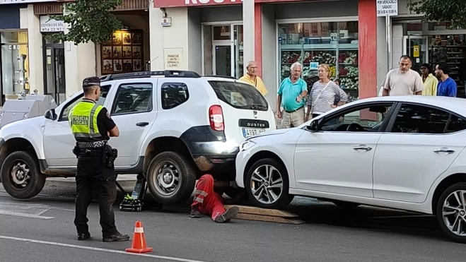 Trabajos para desencastrar el coche