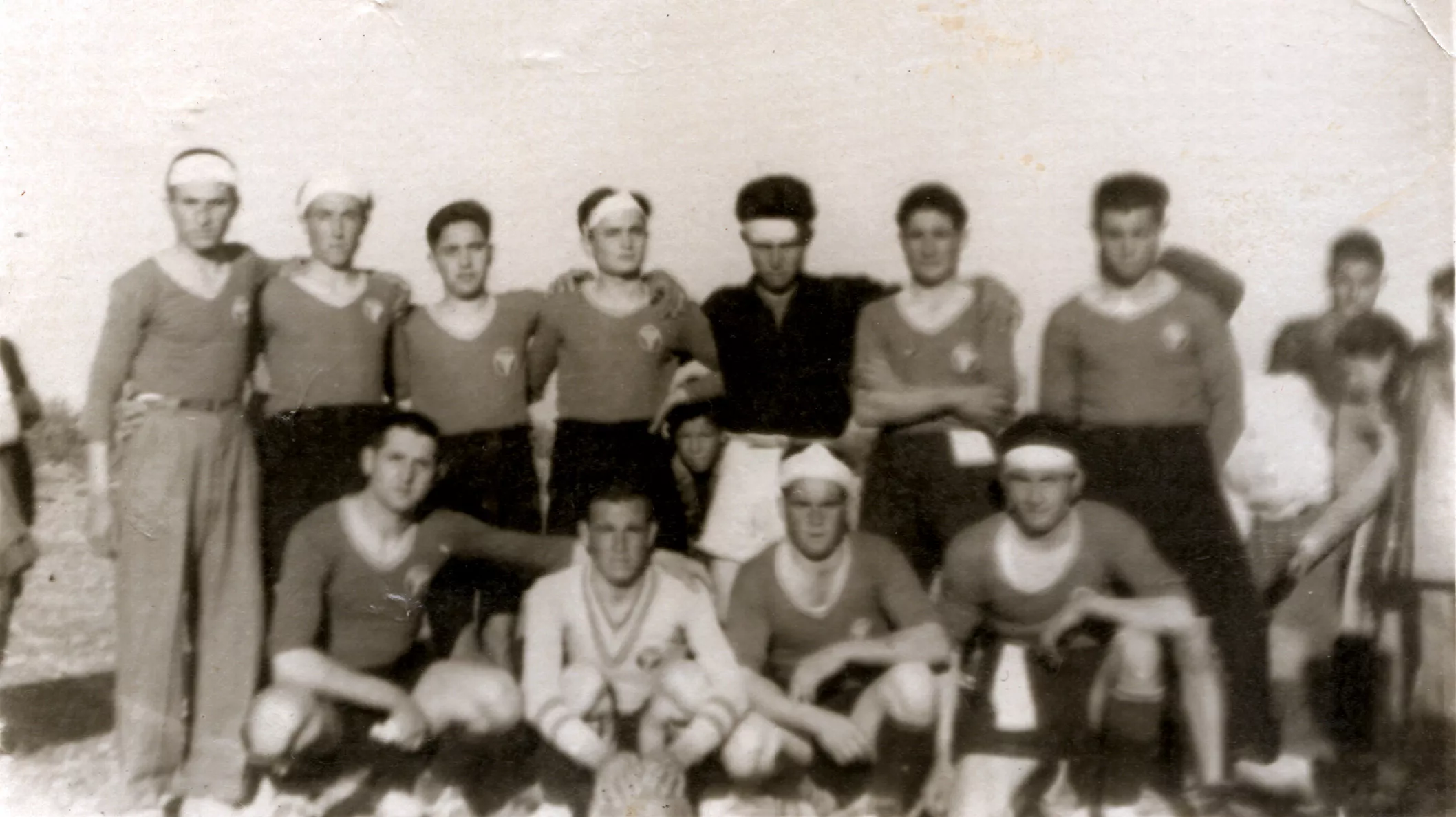 100 años de fútbol en Lalueza. Equipo años 50.