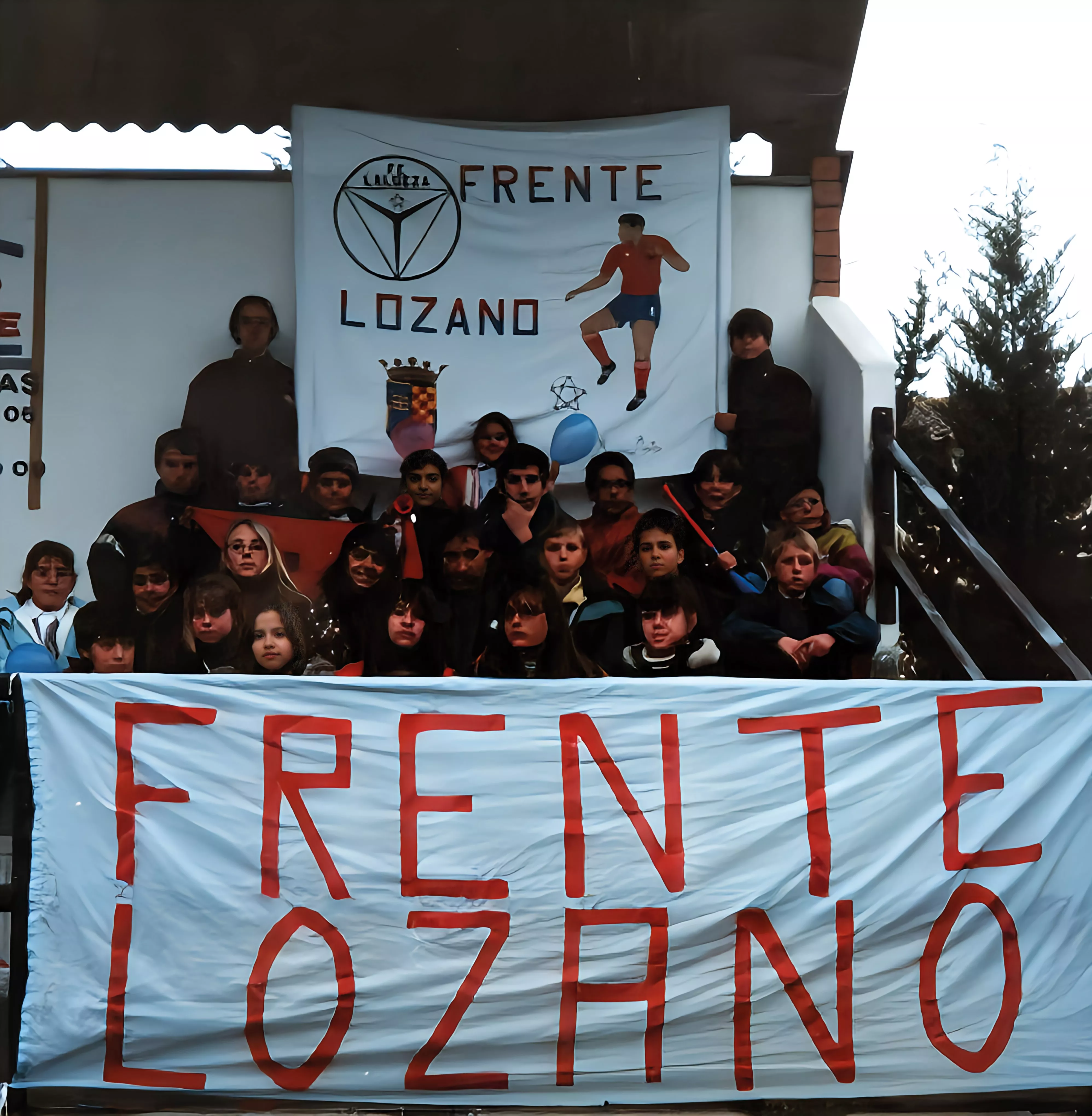  100 años de fútbol en Lalueza. Frente Lozano.