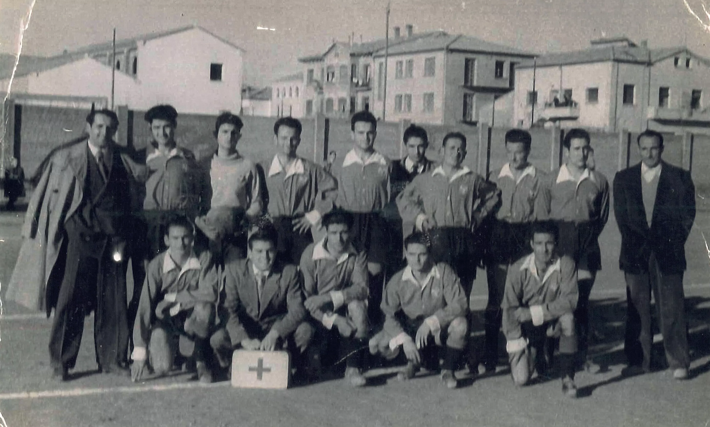  100 años de fútbol en Lalueza. En Barbastro (2 1)