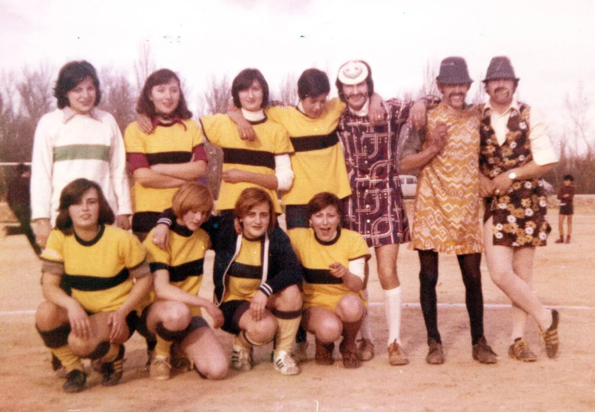  100 años de fútbol en Lalueza. Equipo femenino
