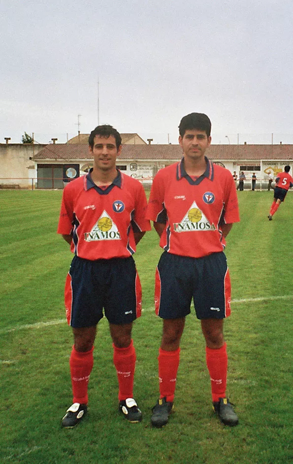  100 años de fútbol en Lalueza. Sergio y Carlos