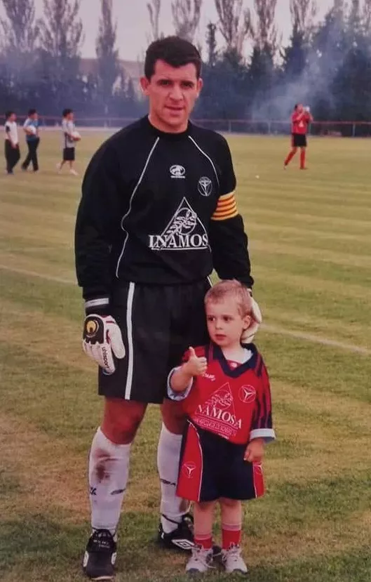 100 años de fútbol en Lalueza. Alberto Hernández