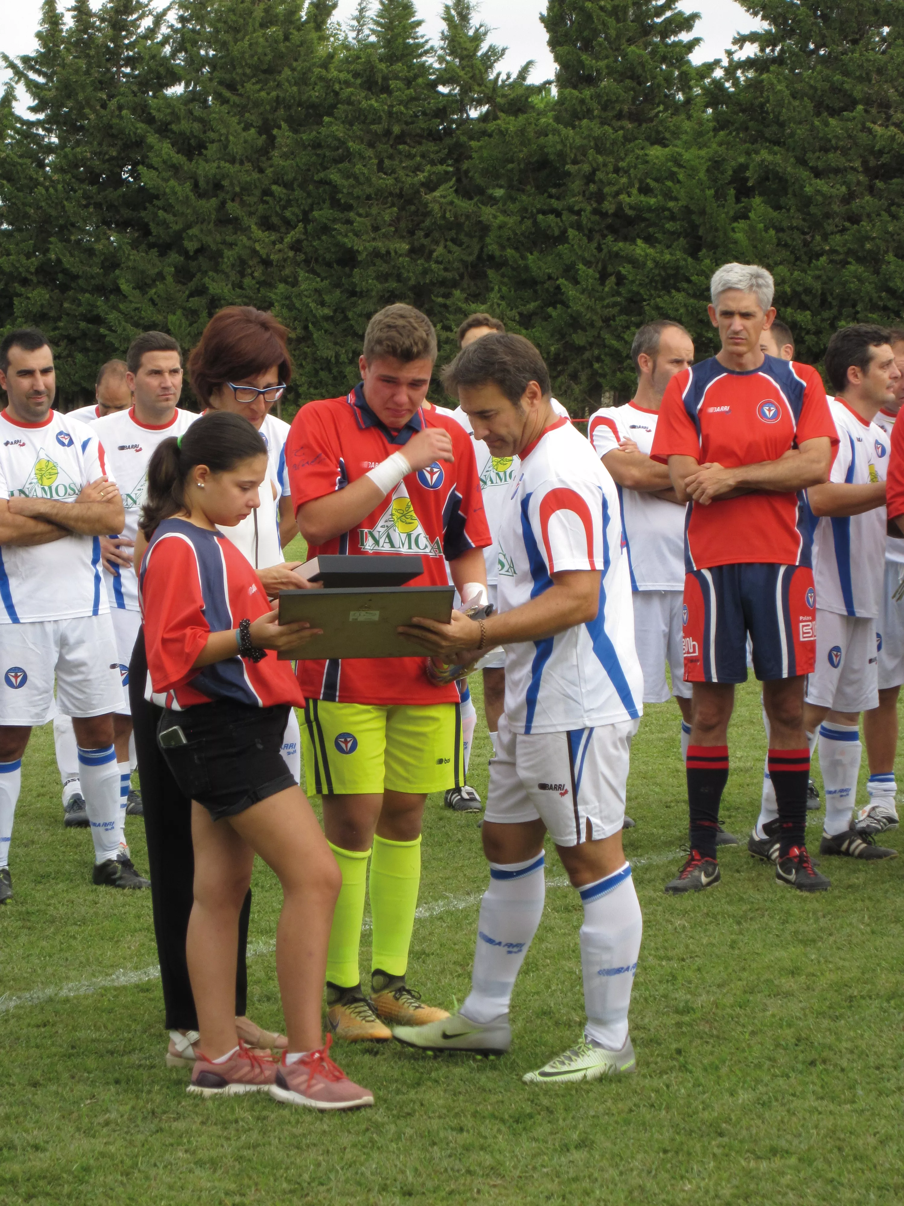 100 años de fútbol en Lalueza. Homenaje a Alberto
