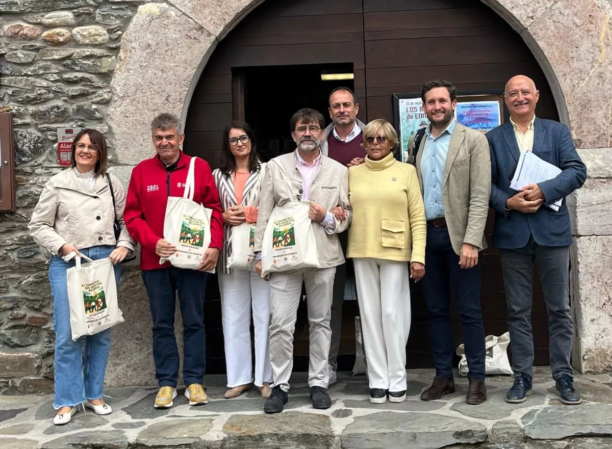 Isaac Claver ha presidido en Murias de Paredes la Comisión de Desarrollo Rural y Despoblación de la FEMP.