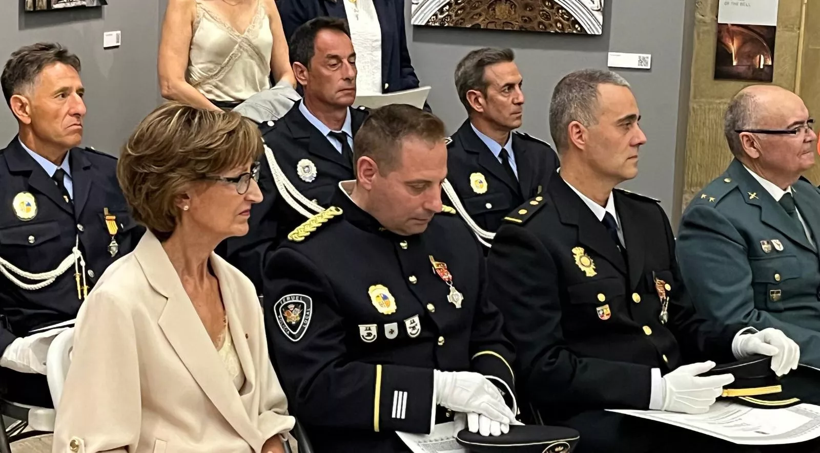 Festividad de la Exaltación de la Santa Cruz de la Policía Local de Huesca. Foto Mercedes Manterola