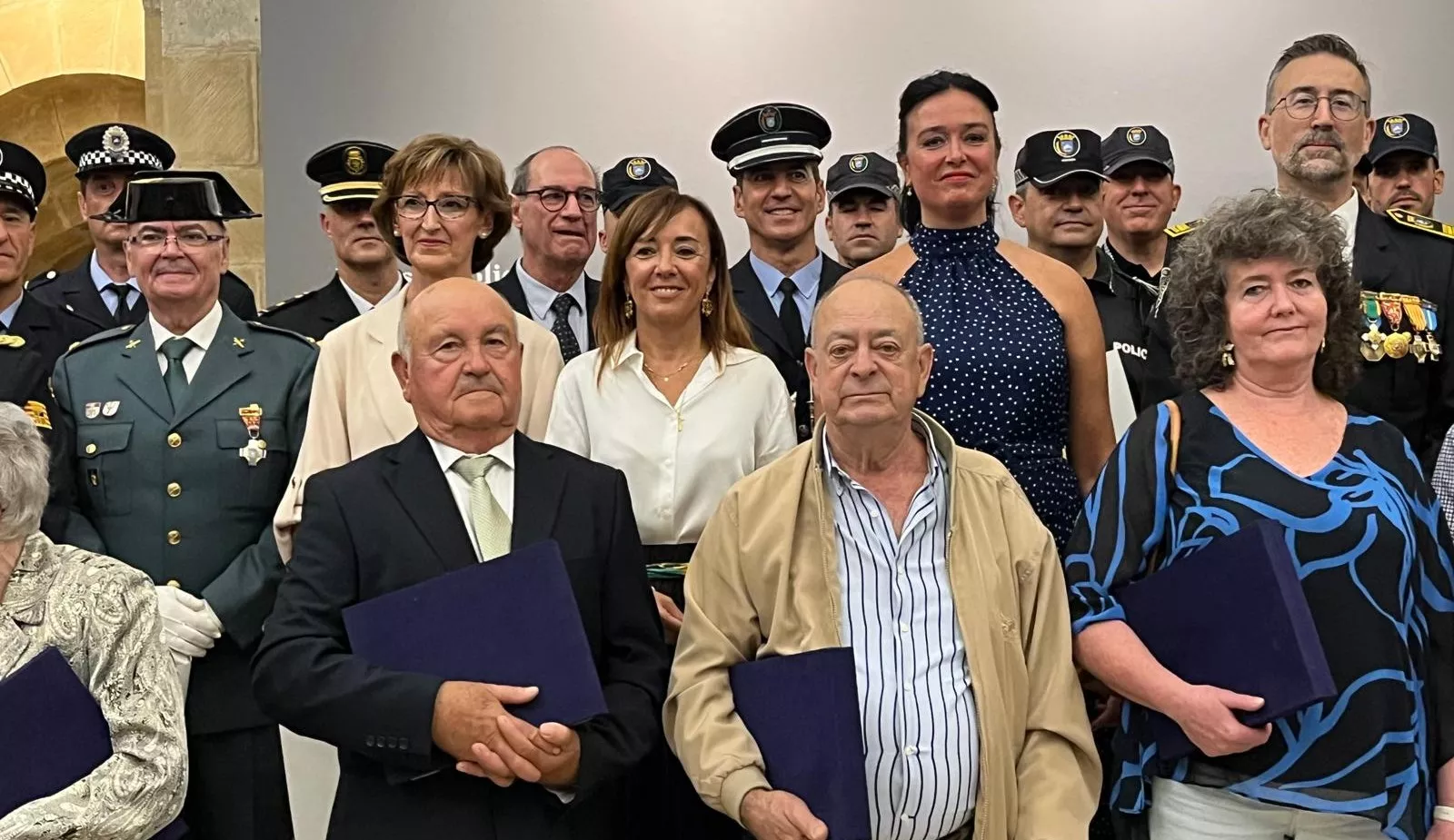 Festividad de la Exaltación de la Santa Cruz de la Policía Local de Huesca. Foto Mercedes Manterola