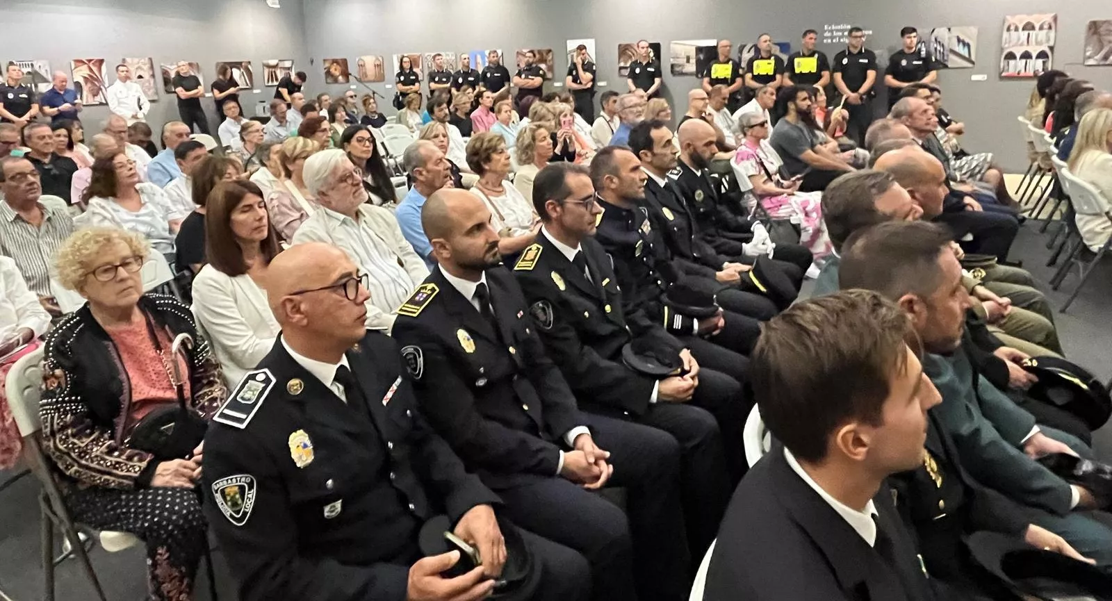 Festividad de la Exaltación de la Santa Cruz de la Policía Local de Huesca. Foto Mercedes Manterola