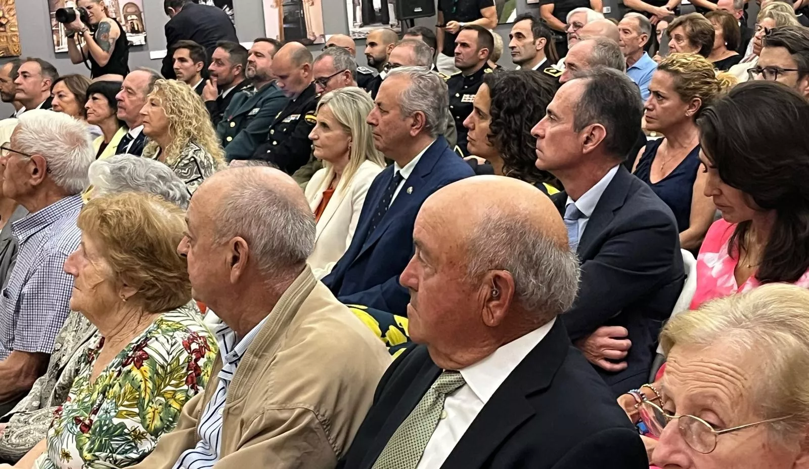 Festividad de la Exaltación de la Santa Cruz de la Policía Local de Huesca. Foto Mercedes Manterola