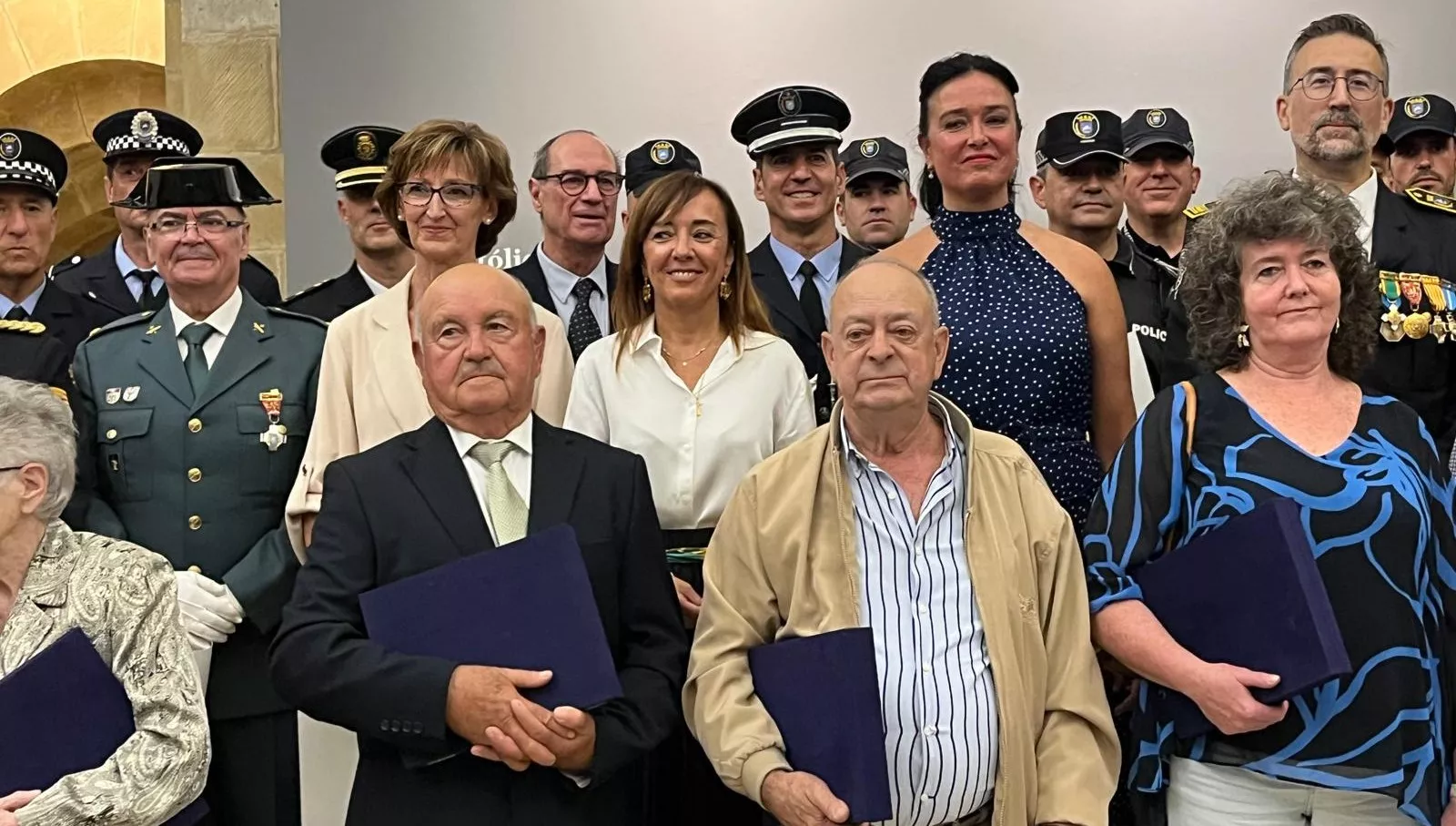 Festividad de la Exaltación de la Santa Cruz de la Policía Local de Huesca. Foto Mercedes Manterola