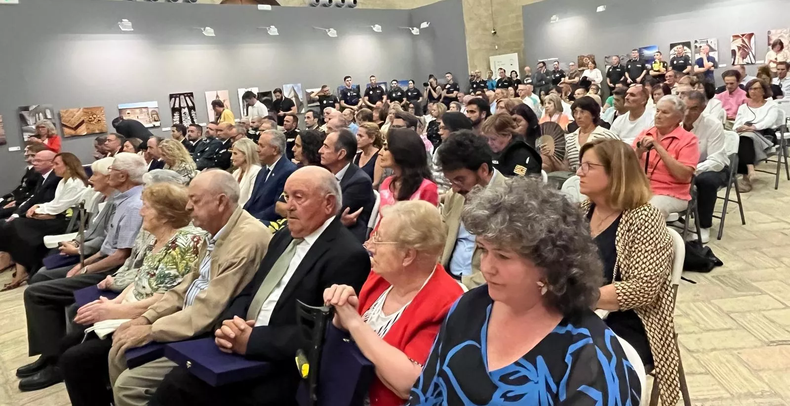 Festividad de la Exaltación de la Santa Cruz de la Policía Local de Huesca. Foto Mercedes Manterola
