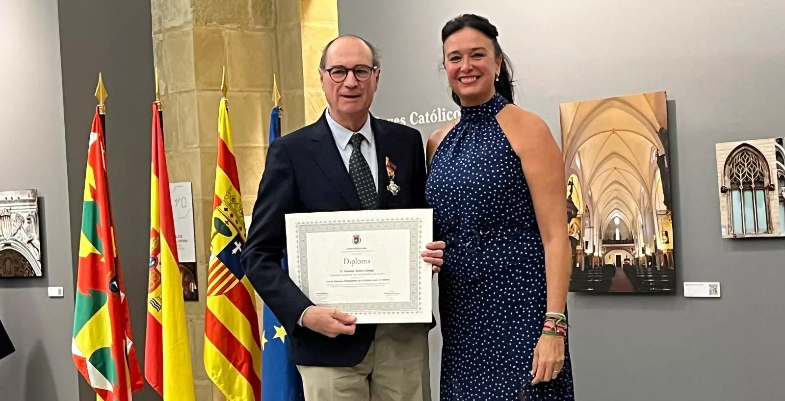 Festividad de la Exaltación de la Santa Cruz de la Policía Local de Huesca. Foto Mercedes Manterola