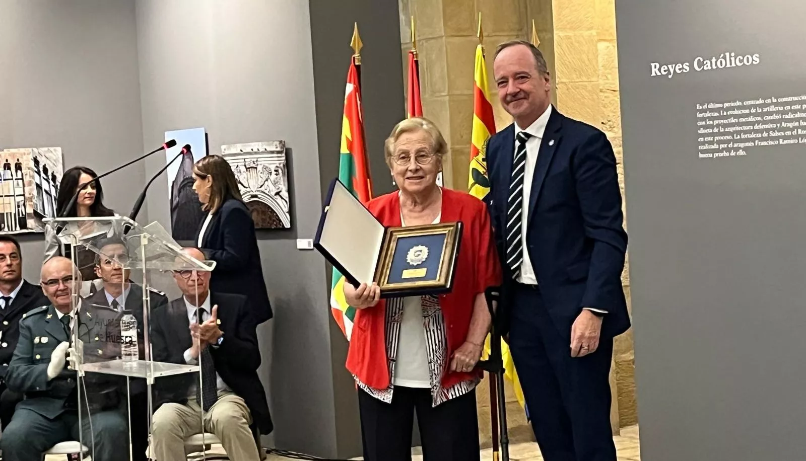 Festividad de la Exaltación de la Santa Cruz de la Policía Local de Huesca. Foto Mercedes Manterola