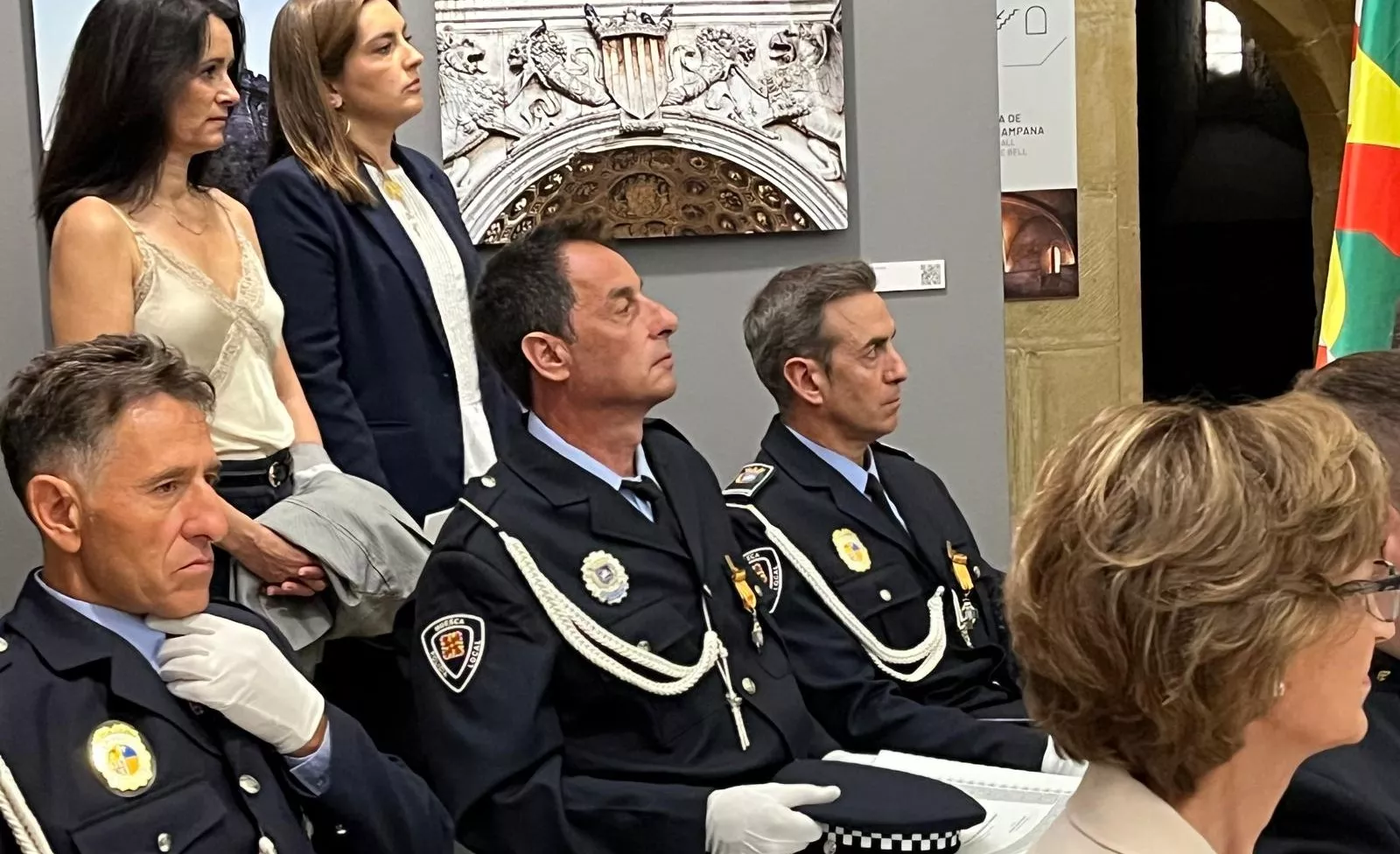 Festividad de la Exaltación de la Santa Cruz de la Policía Local de Huesca. Foto Mercedes Manterola