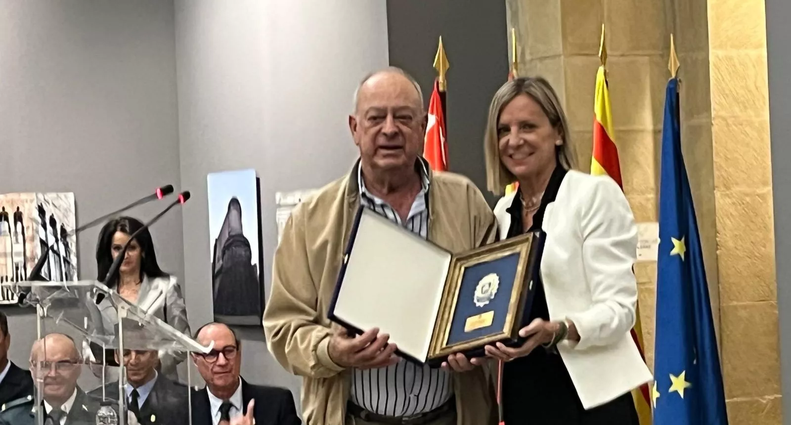 Festividad de la Exaltación de la Santa Cruz de la Policía Local de Huesca. Foto Mercedes Manterola