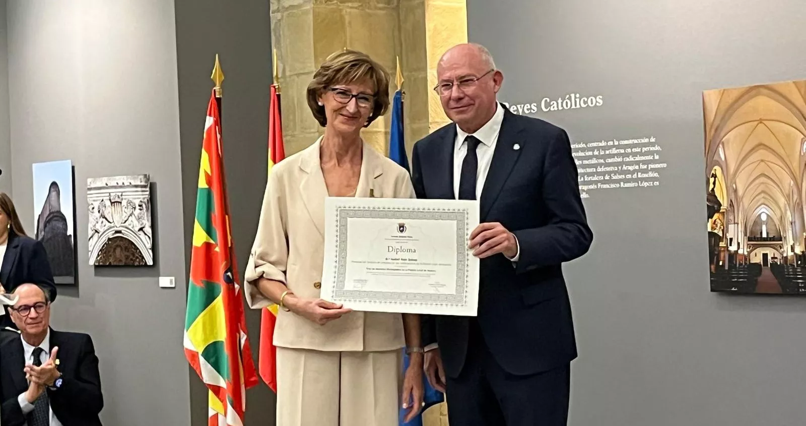 Festividad de la Exaltación de la Santa Cruz de la Policía Local de Huesca. Foto Mercedes Manterola