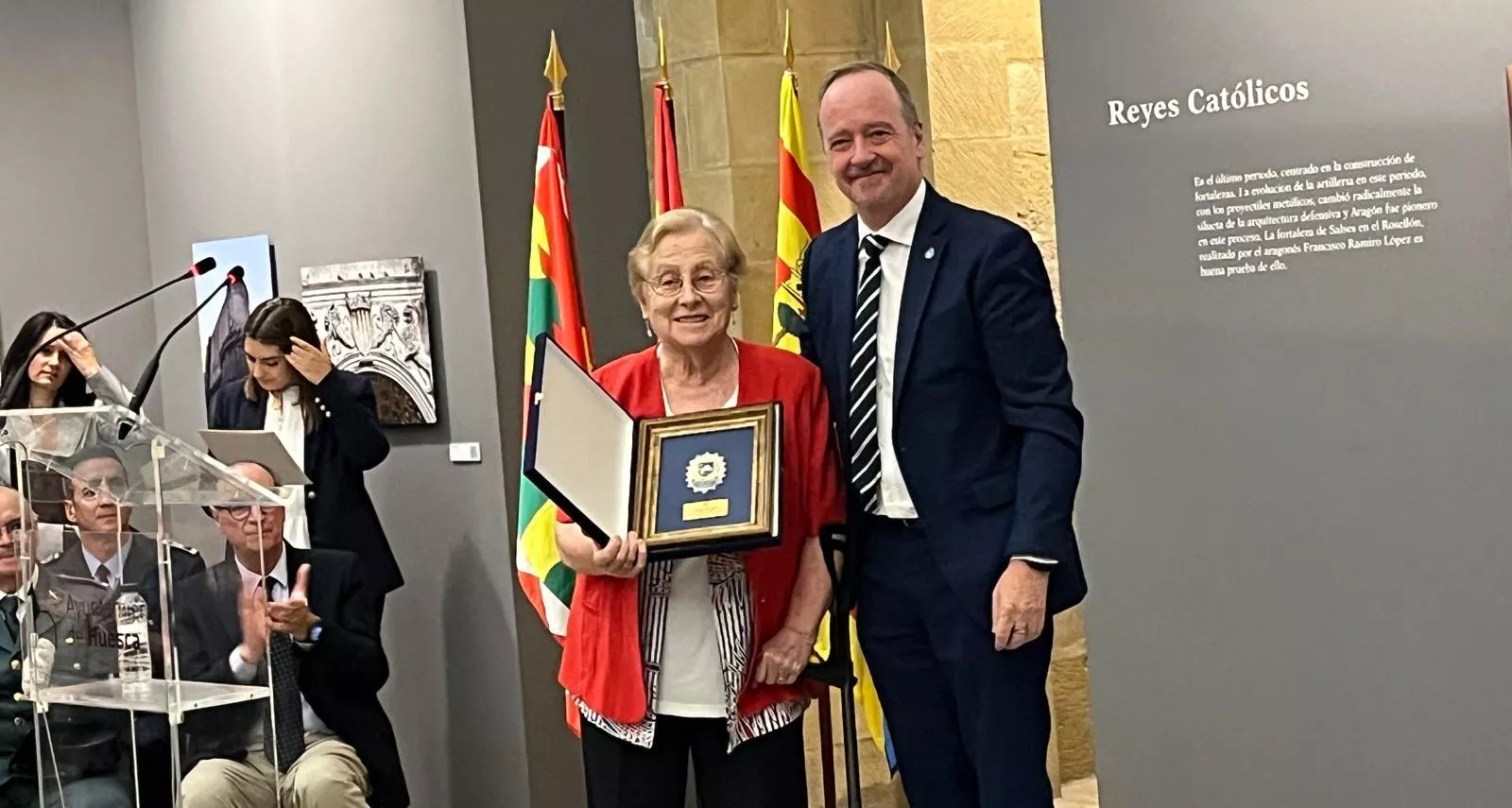 Festividad de la Exaltación de la Santa Cruz de la Policía Local de Huesca. Foto Mercedes Manterola