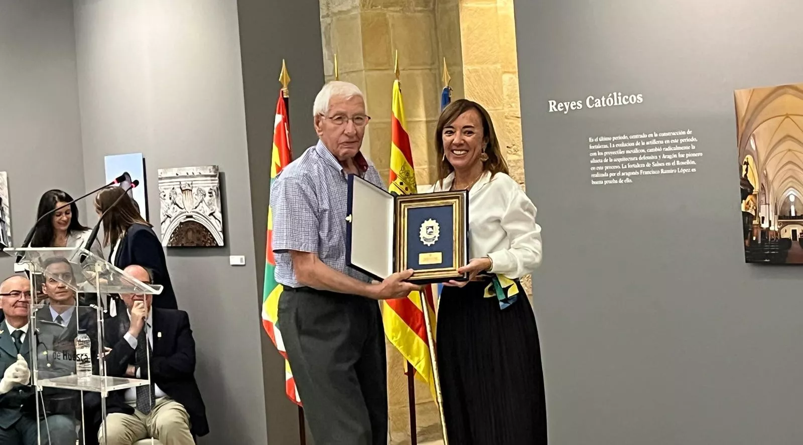 Festividad de la Exaltación de la Santa Cruz de la Policía Local de Huesca. Foto Mercedes Manterola