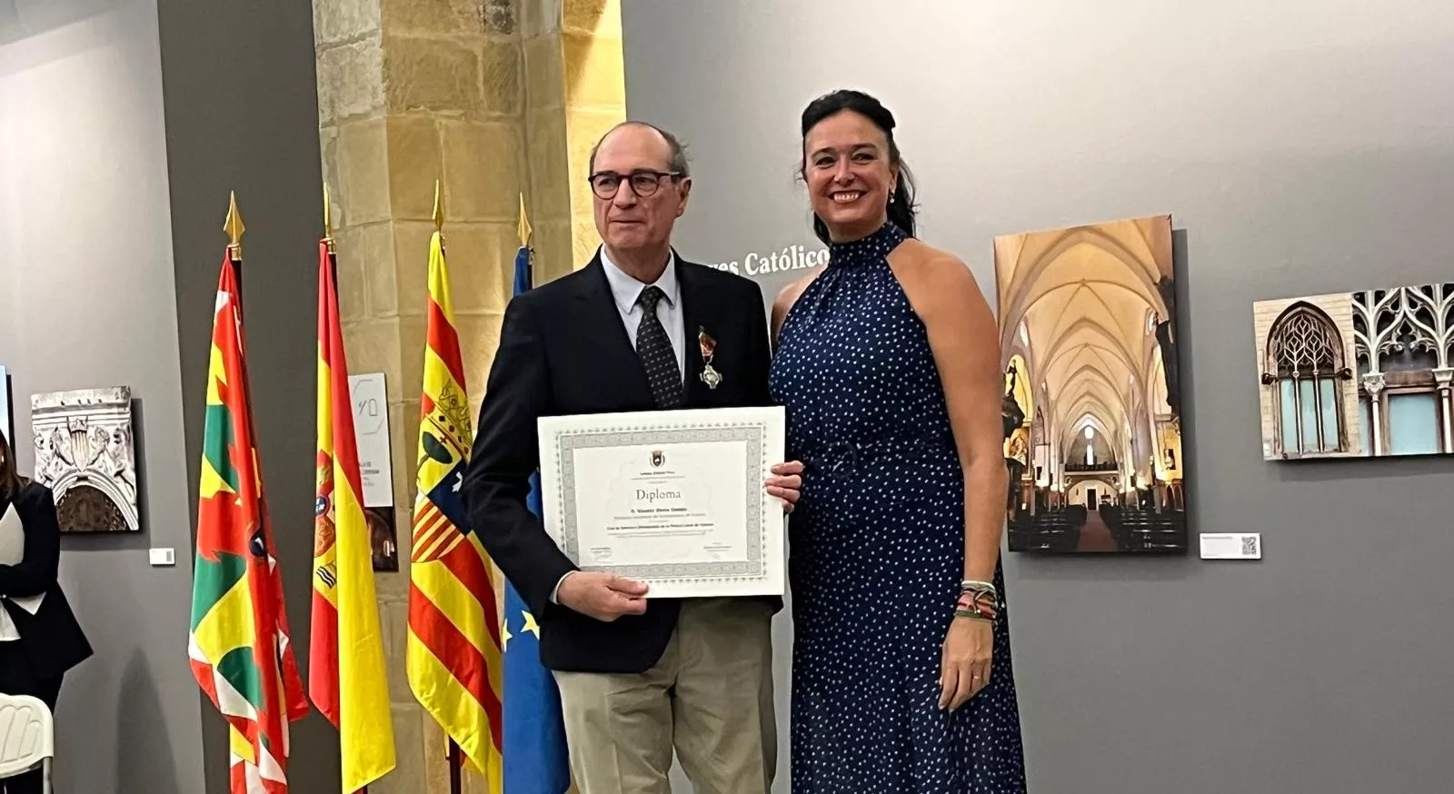 Festividad de la Exaltación de la Santa Cruz de la Policía Local de Huesca. Foto Mercedes Manterola