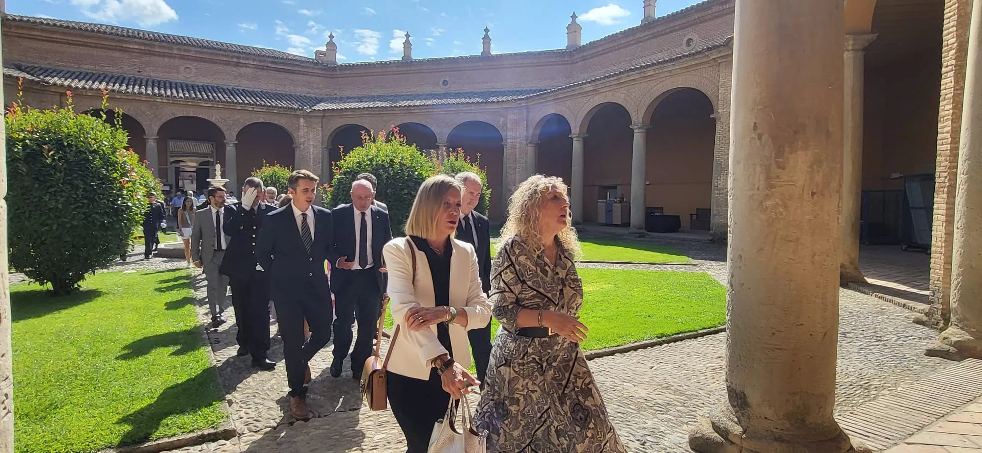 Festividad de la Exaltación de la Santa Cruz de la Policía Local de Huesca. Foto Mercedes Manterola