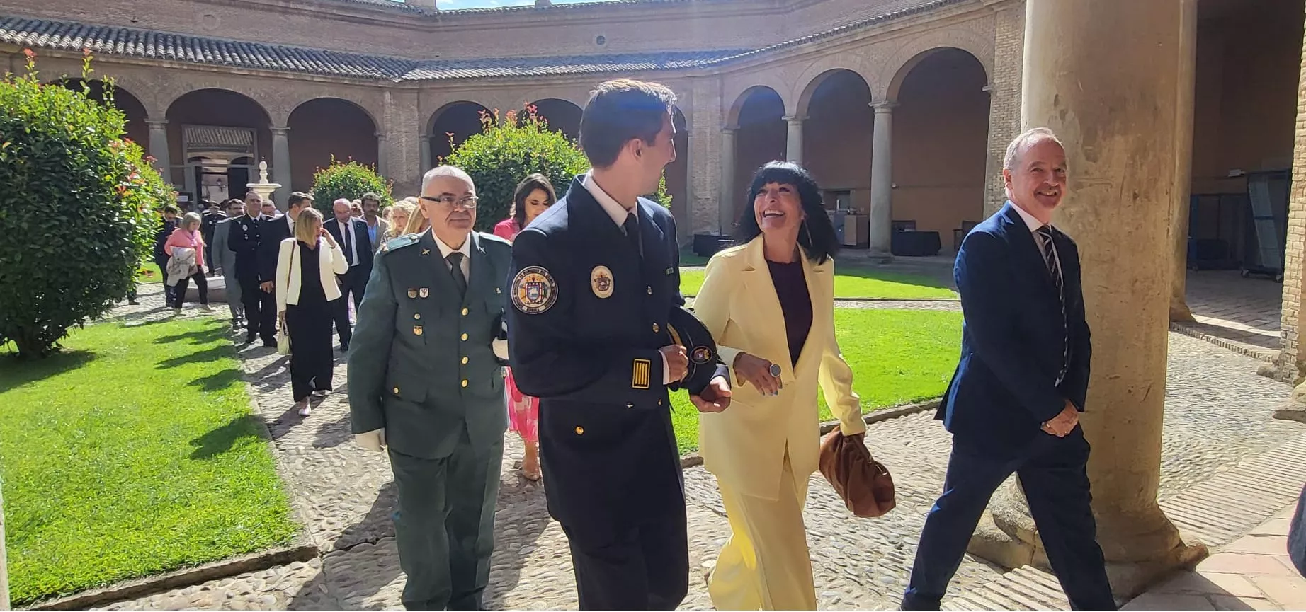 Festividad de la Exaltación de la Santa Cruz de la Policía Local de Huesca. Foto Mercedes Manterola