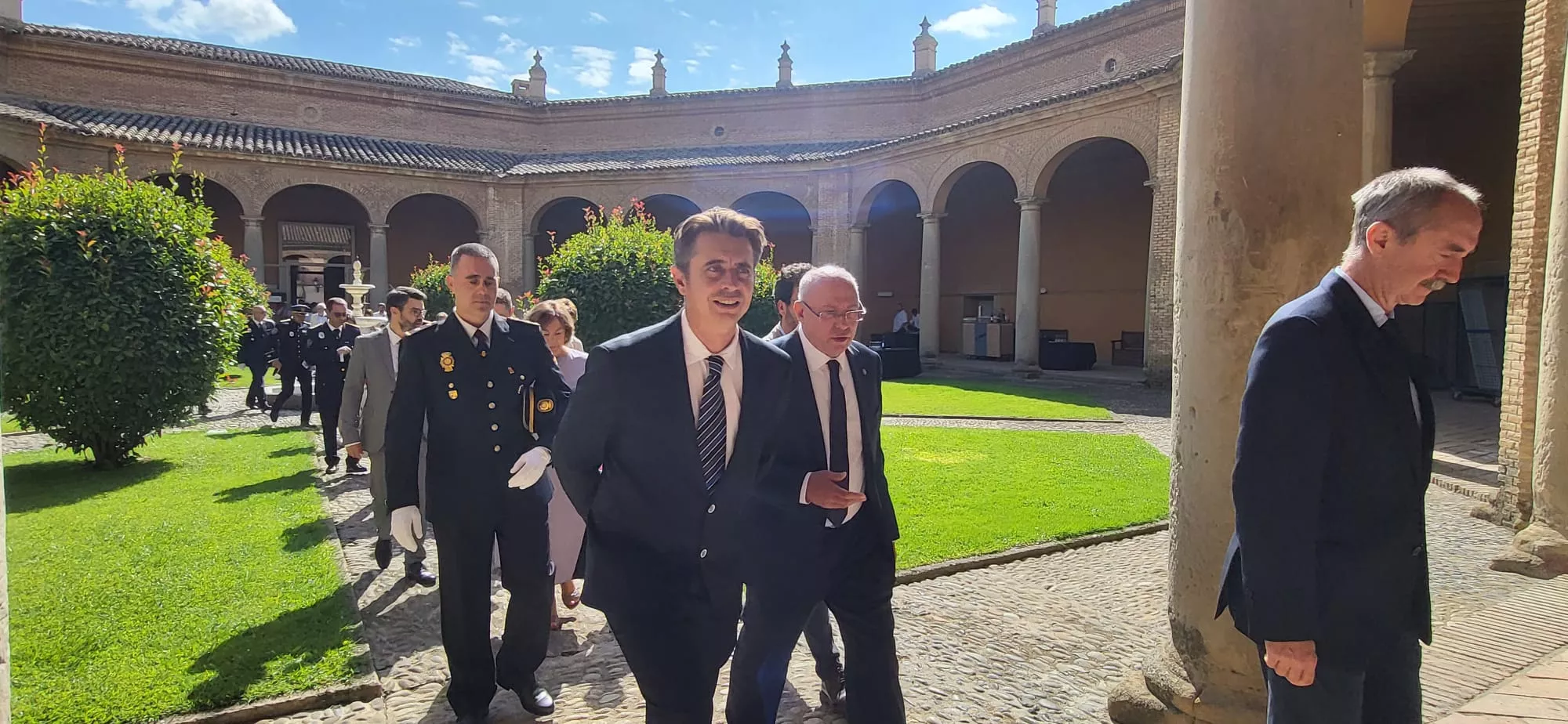 Festividad de la Exaltación de la Santa Cruz de la Policía Local de Huesca. Foto Mercedes Manterola