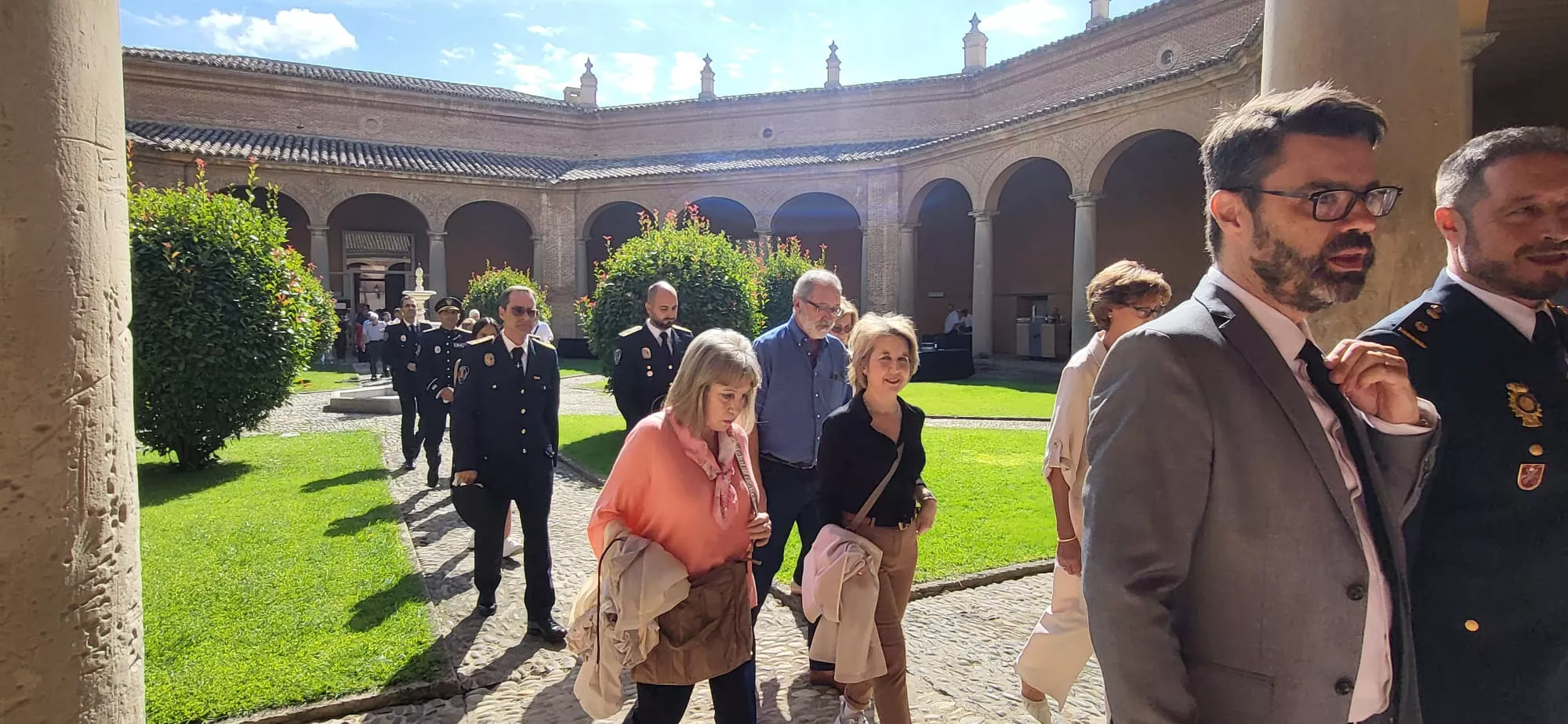 Festividad de la Exaltación de la Santa Cruz de la Policía Local de Huesca. Foto Mercedes Manterola