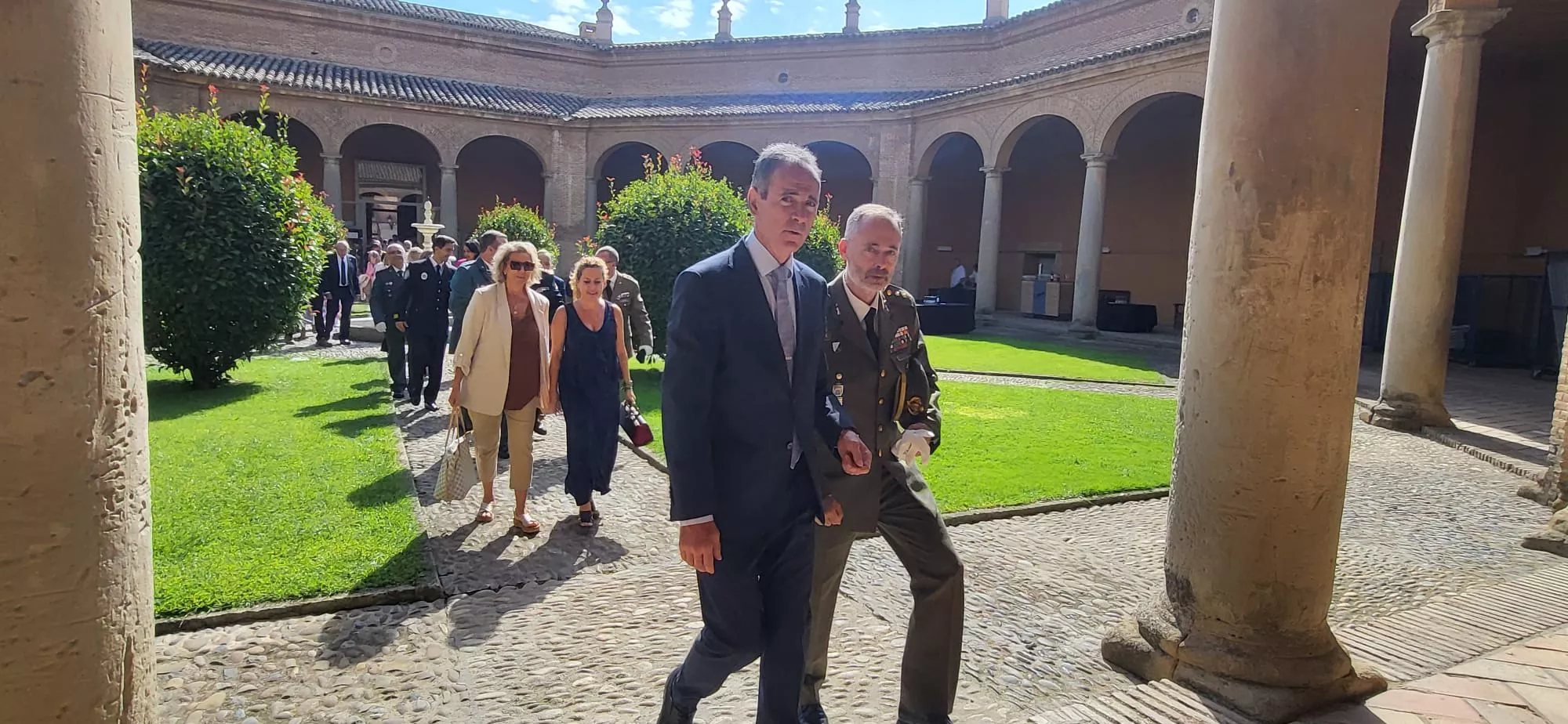 Festividad de la Exaltación de la Santa Cruz de la Policía Local de Huesca. Foto Mercedes Manterola