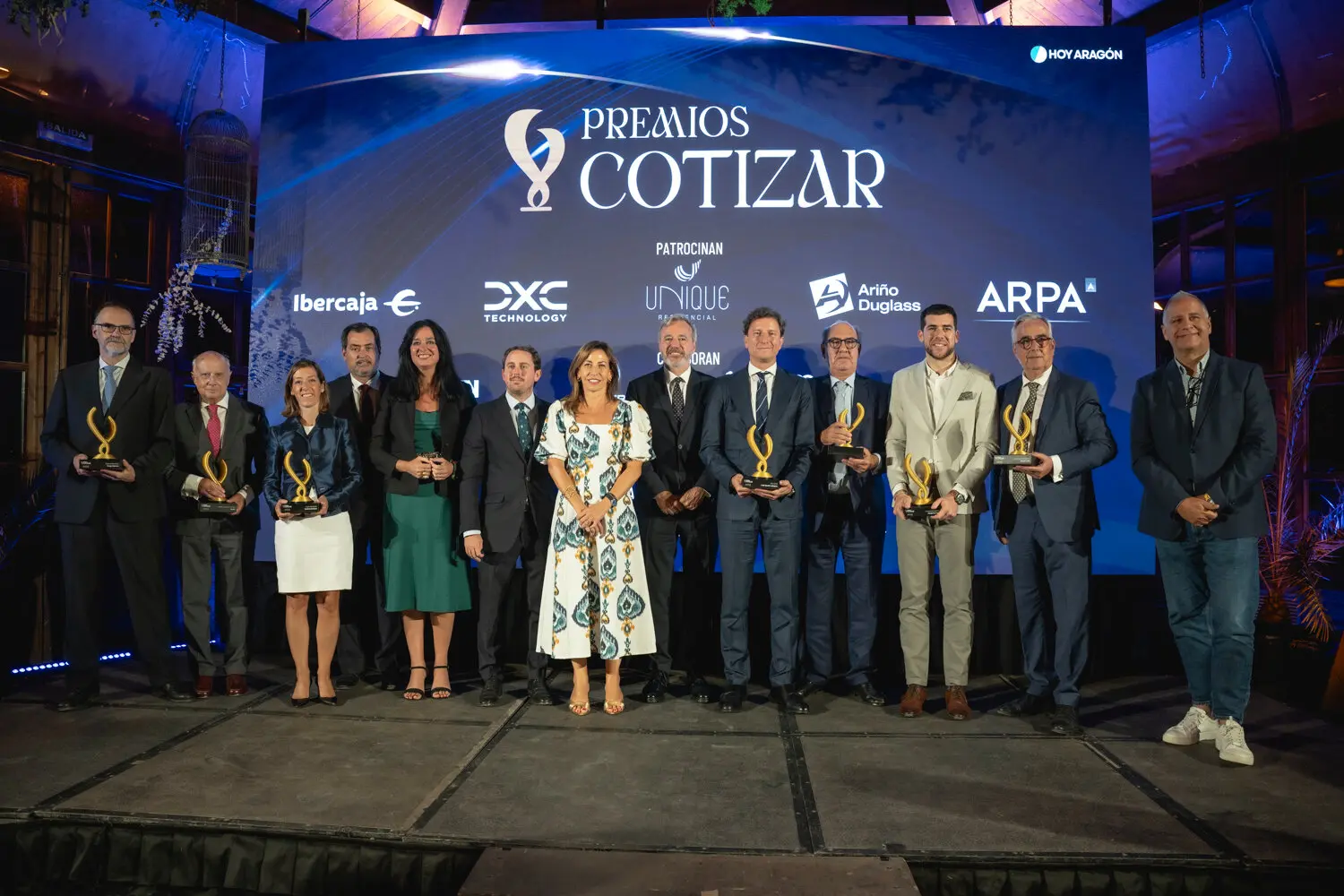 Premios Cotizar de Hoy Aragón. Foto Marcos Cebrián