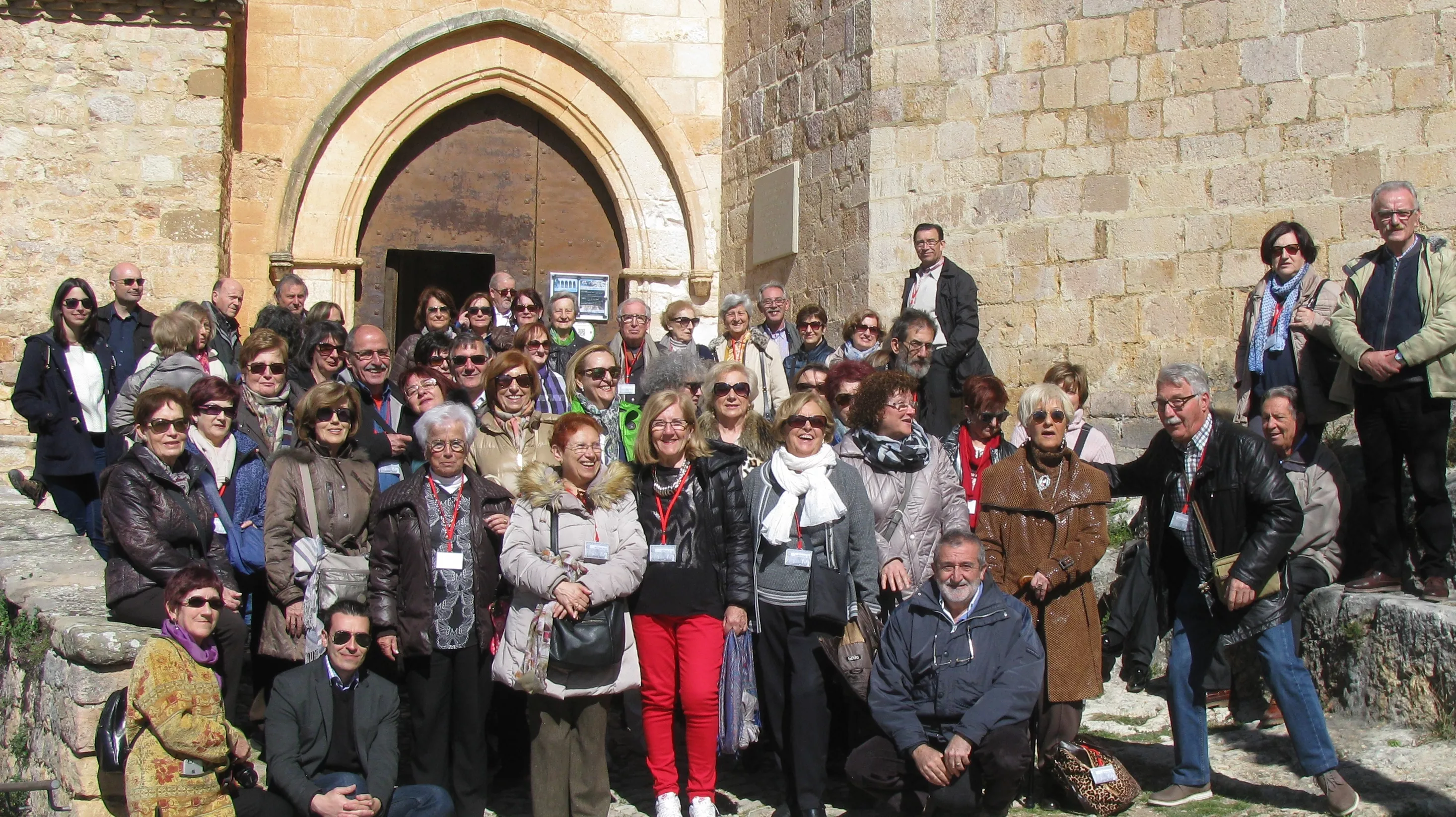 Visita de la Universidad de la Experiencia en su sede de Barbastro.