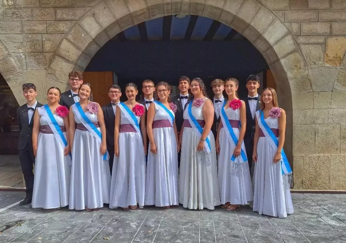 Comienzo de las fiestas de Graus. Foto Renate Rozeboom