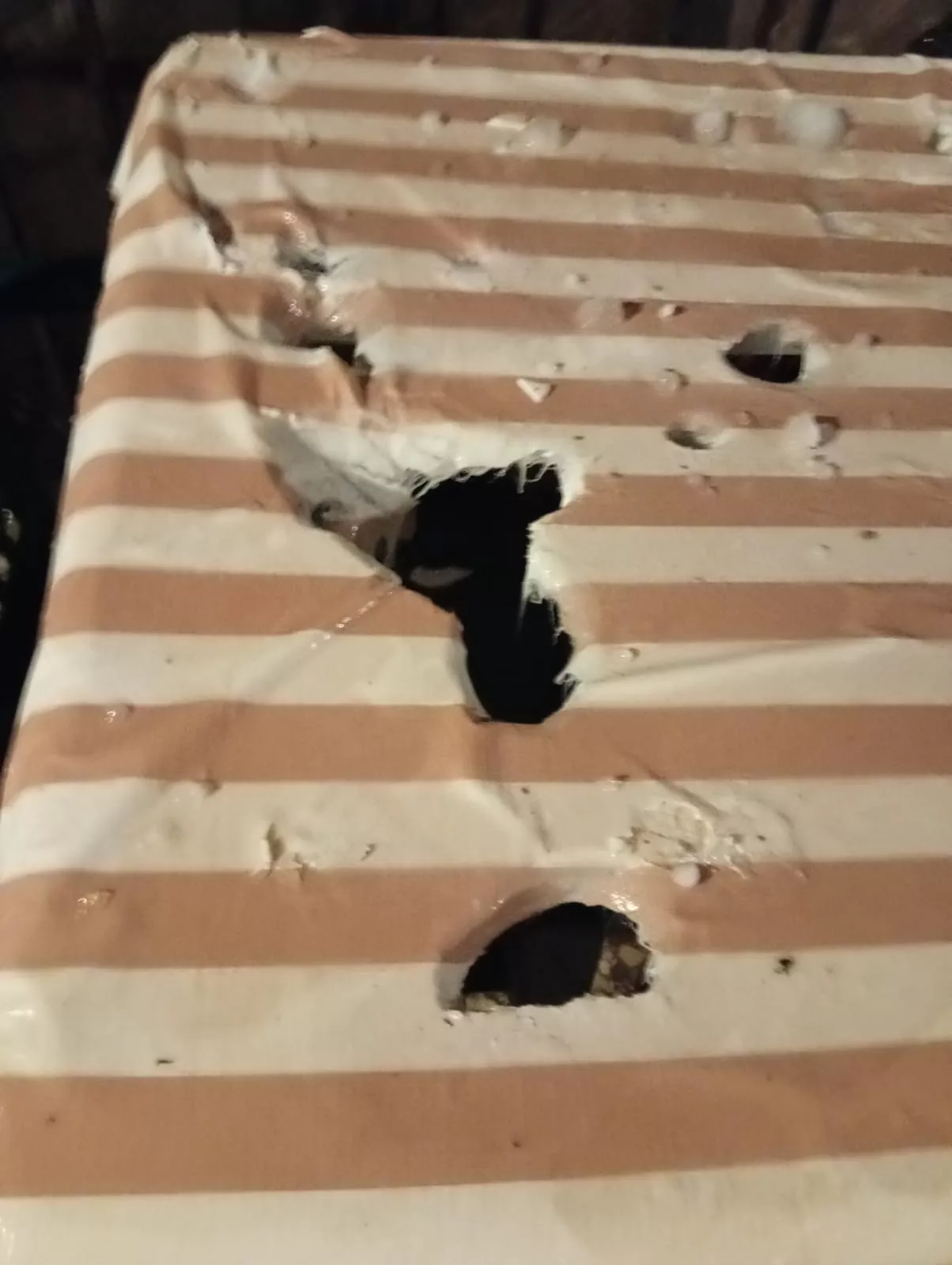 Granizadas en Somontano, Litera y La Hoya. Foto Asaja Huesca