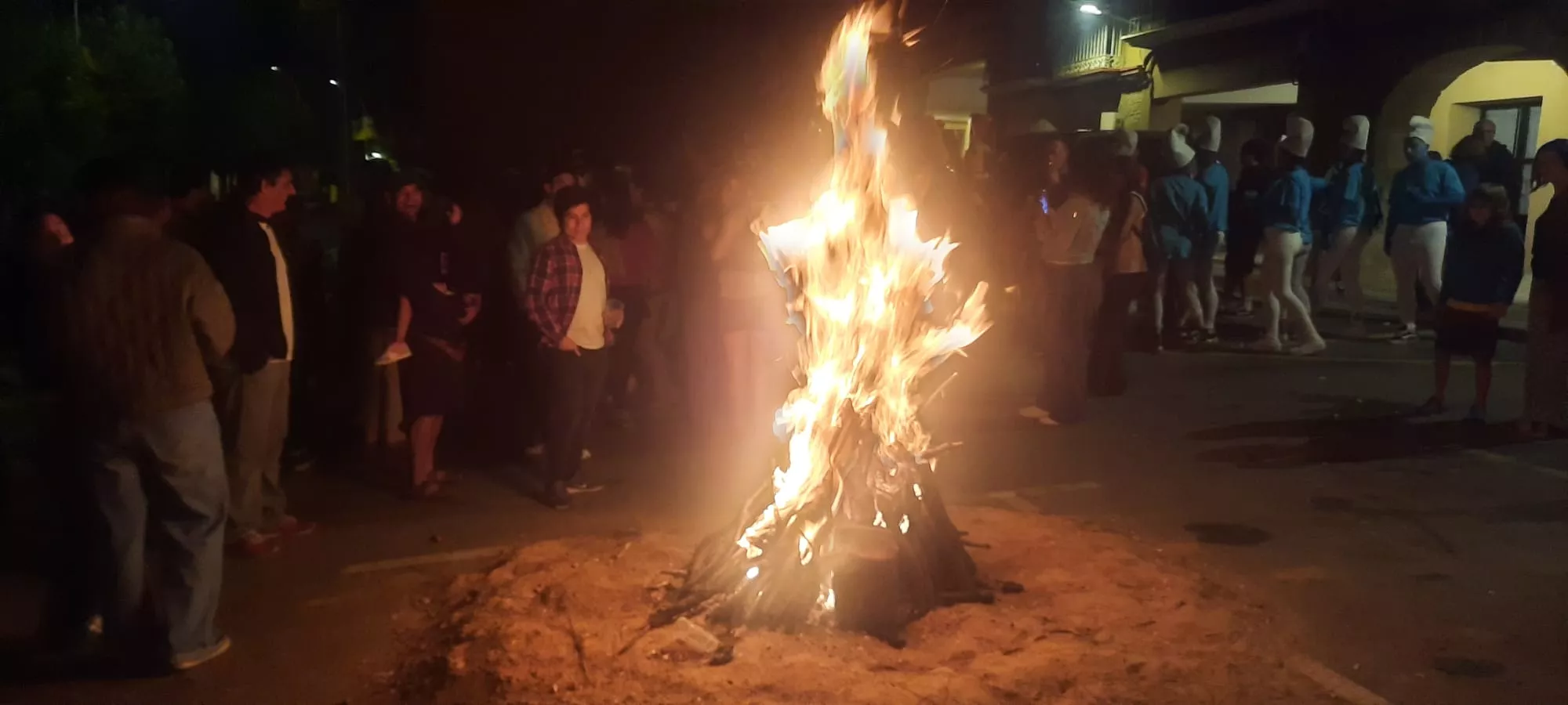 Hoguera de santa Leticia