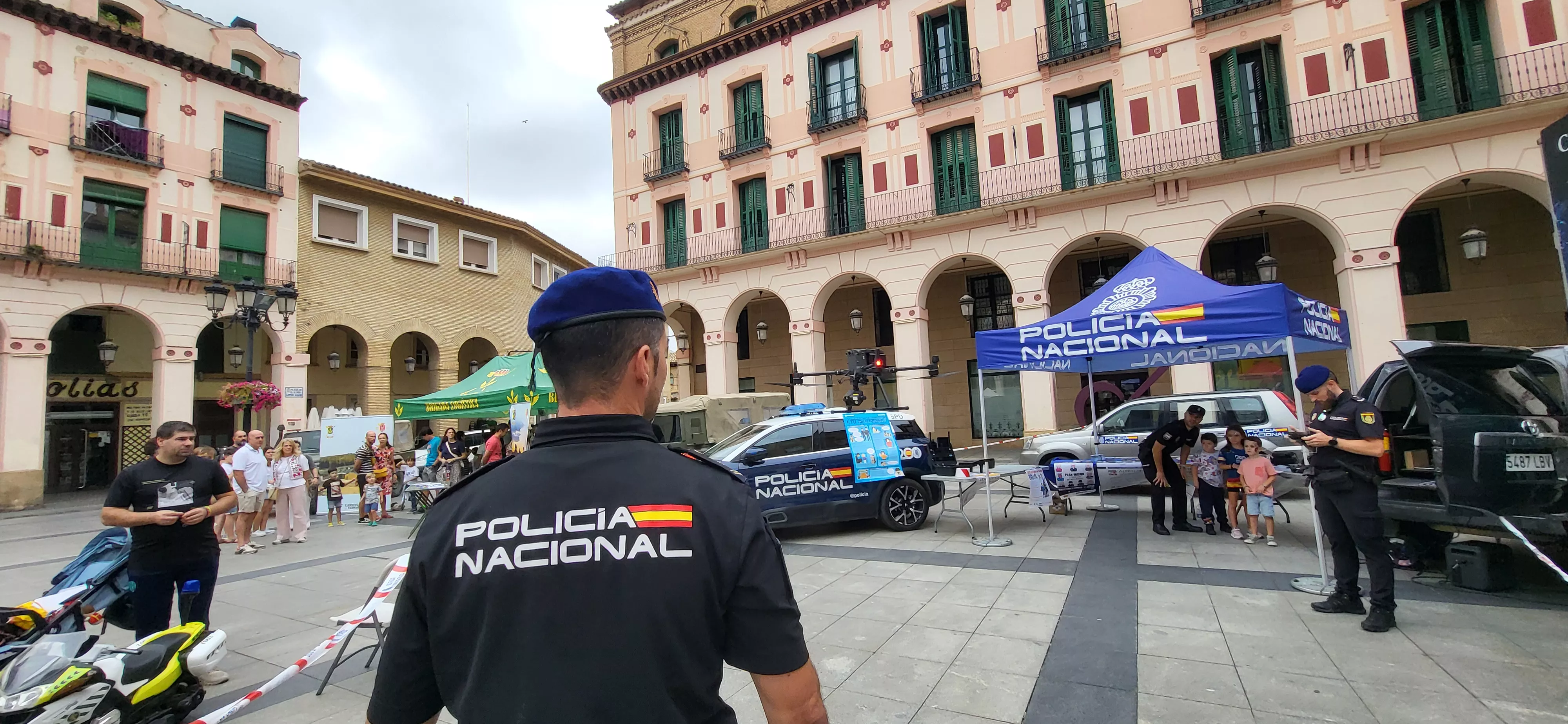 Feria de los Primeros Auxilios y Emergencias en Huesca. Foto Mercedes Manterola