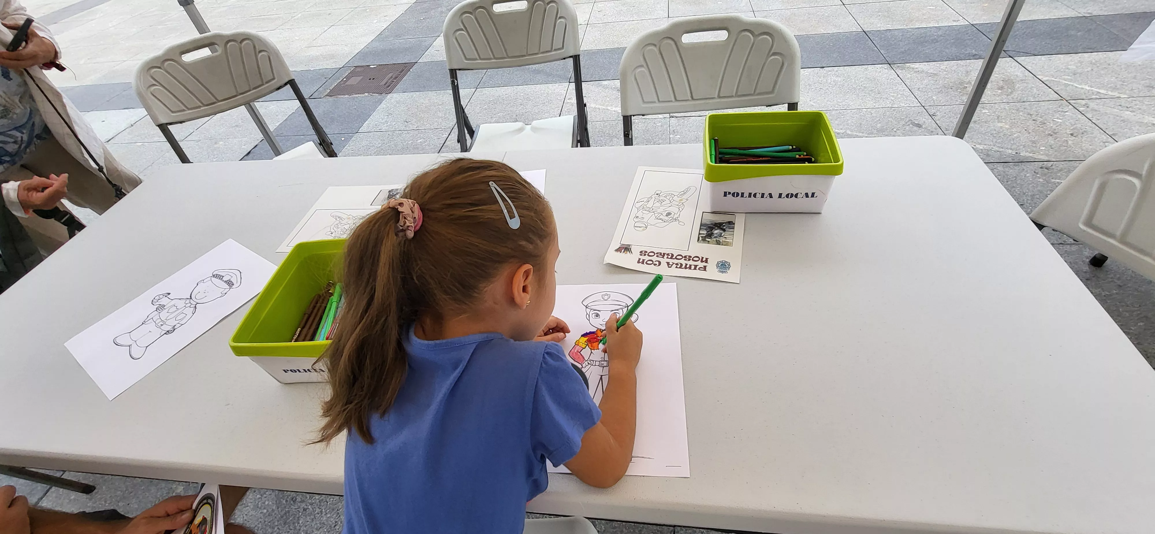 Feria de los Primeros Auxilios y Emergencias en Huesca. Foto Mercedes Manterola