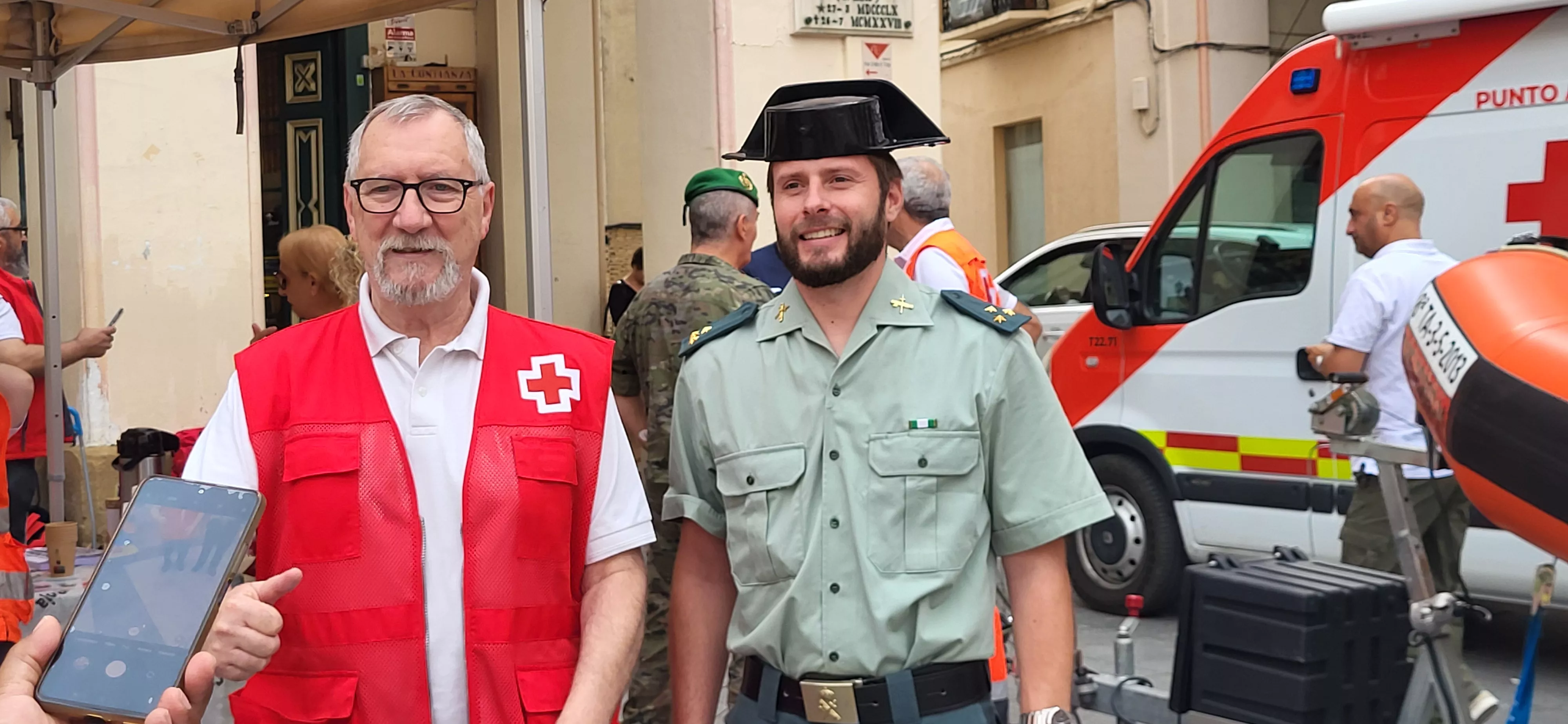 Feria de los Primeros Auxilios y Emergencias en Huesca. Foto Mercedes Manterola