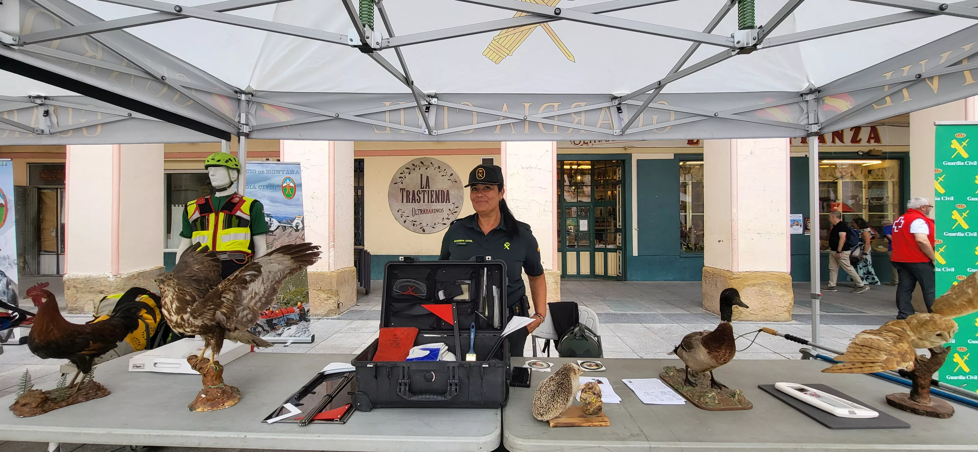 Feria de los Primeros Auxilios y Emergencias en Huesca. Foto Mercedes Manterola