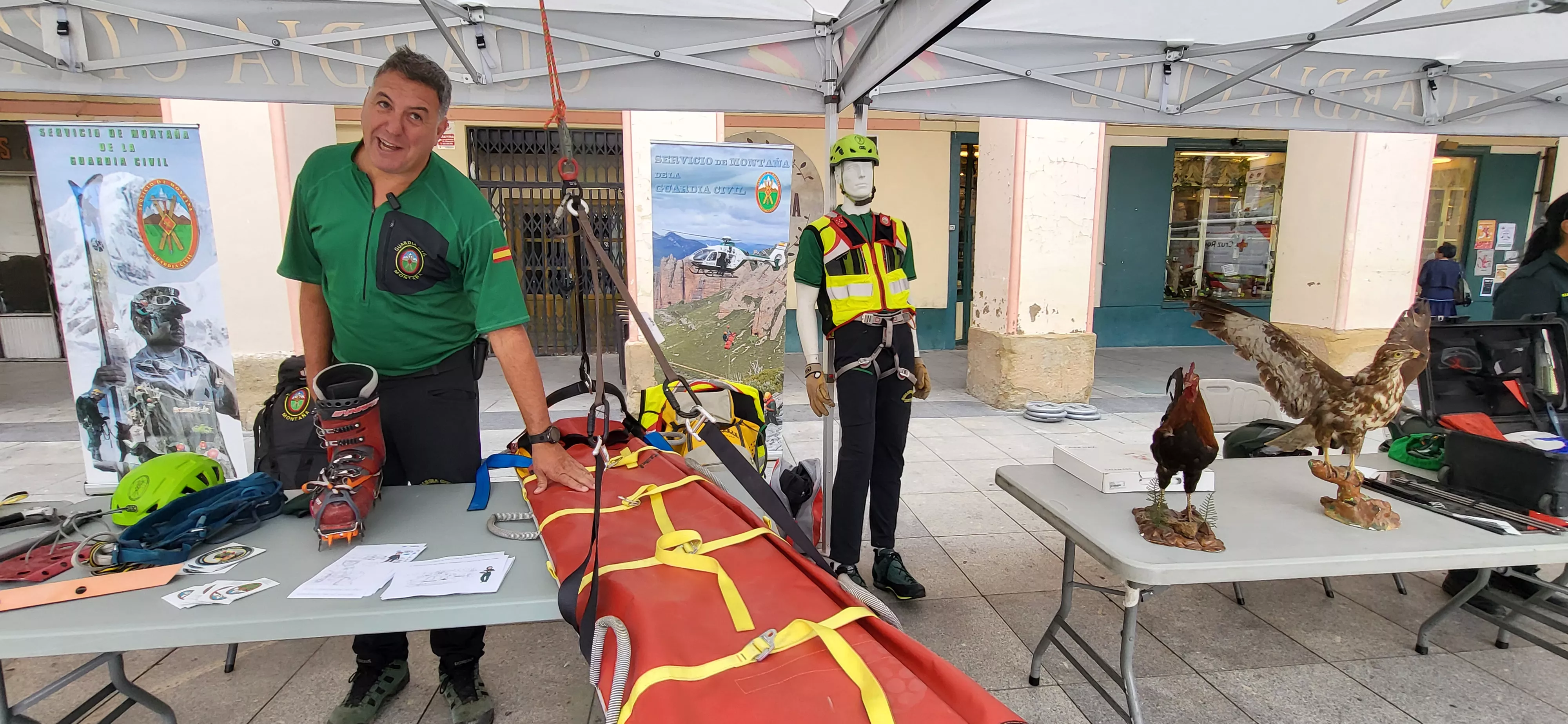 Feria de los Primeros Auxilios y Emergencias en Huesca. Foto Mercedes Manterola