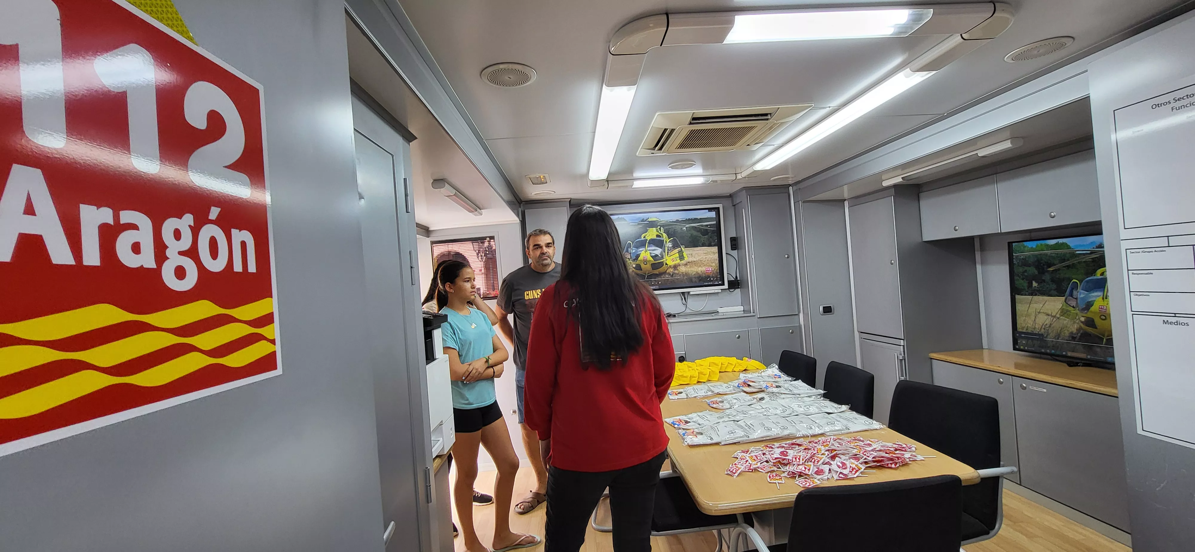 Feria de los Primeros Auxilios y Emergencias en Huesca. Foto Mercedes Manterola