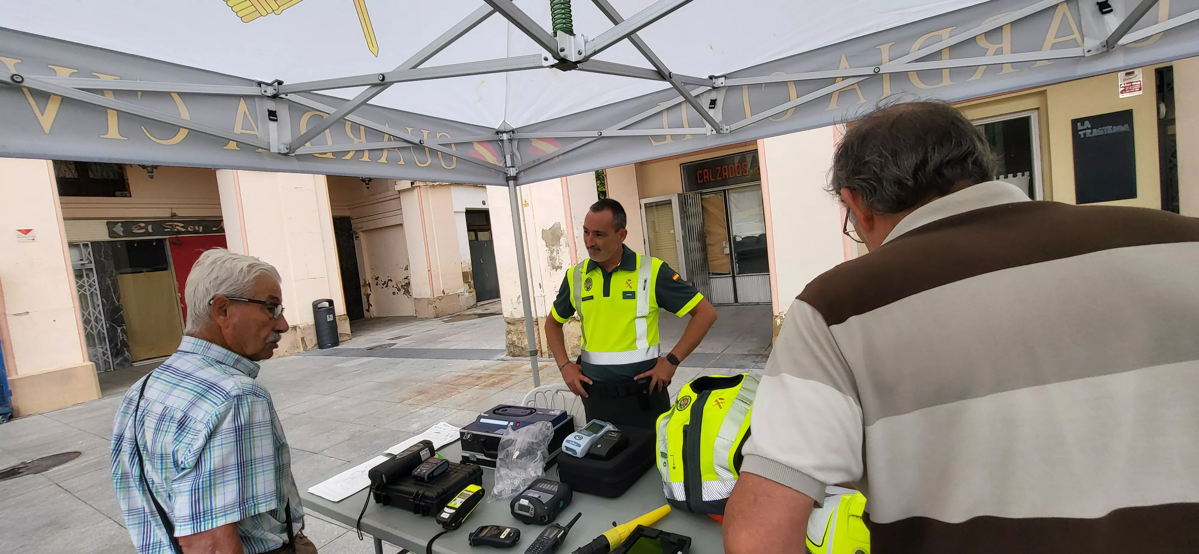 Feria de los Primeros Auxilios y Emergencias en Huesca. Foto Mercedes Manterola