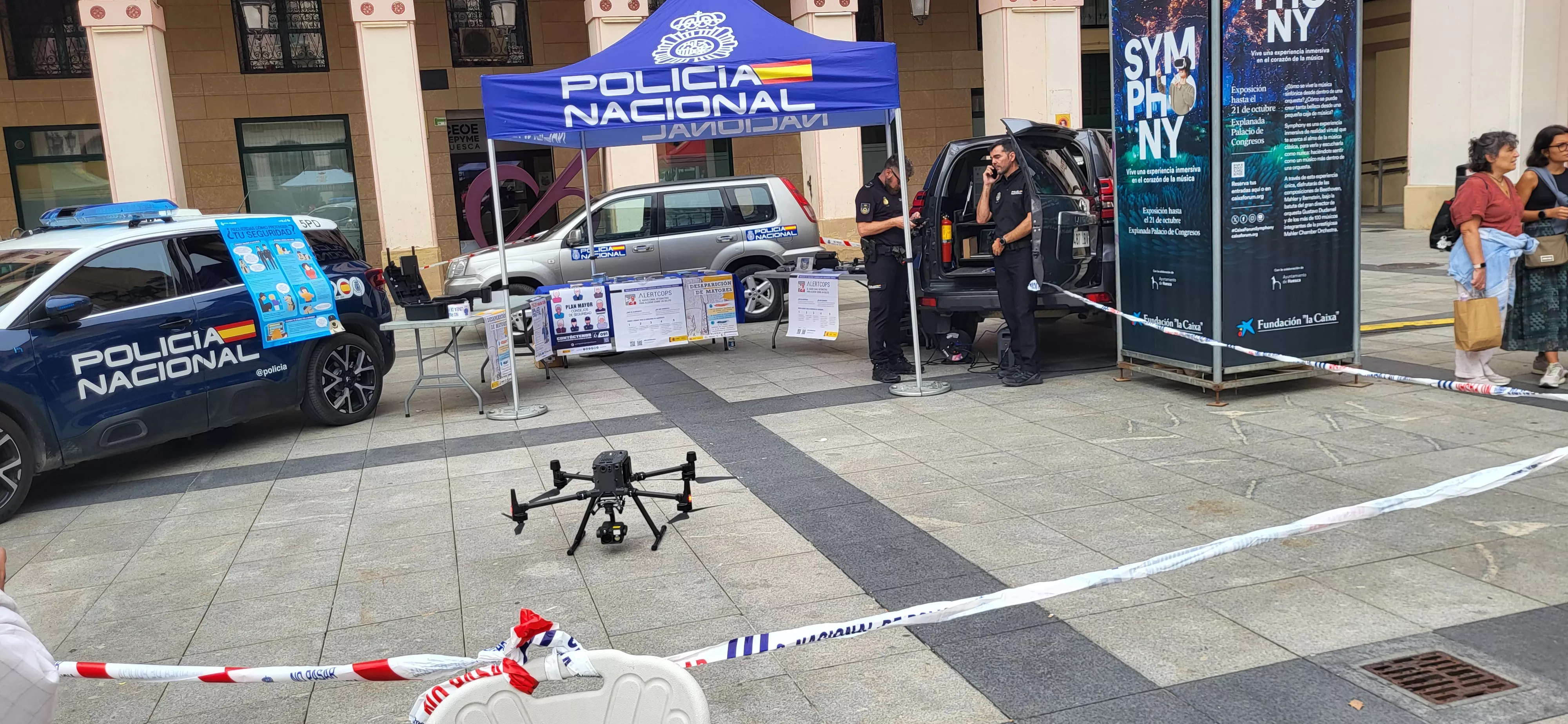 Feria de los Primeros Auxilios y Emergencias en Huesca. Foto Mercedes Manterola