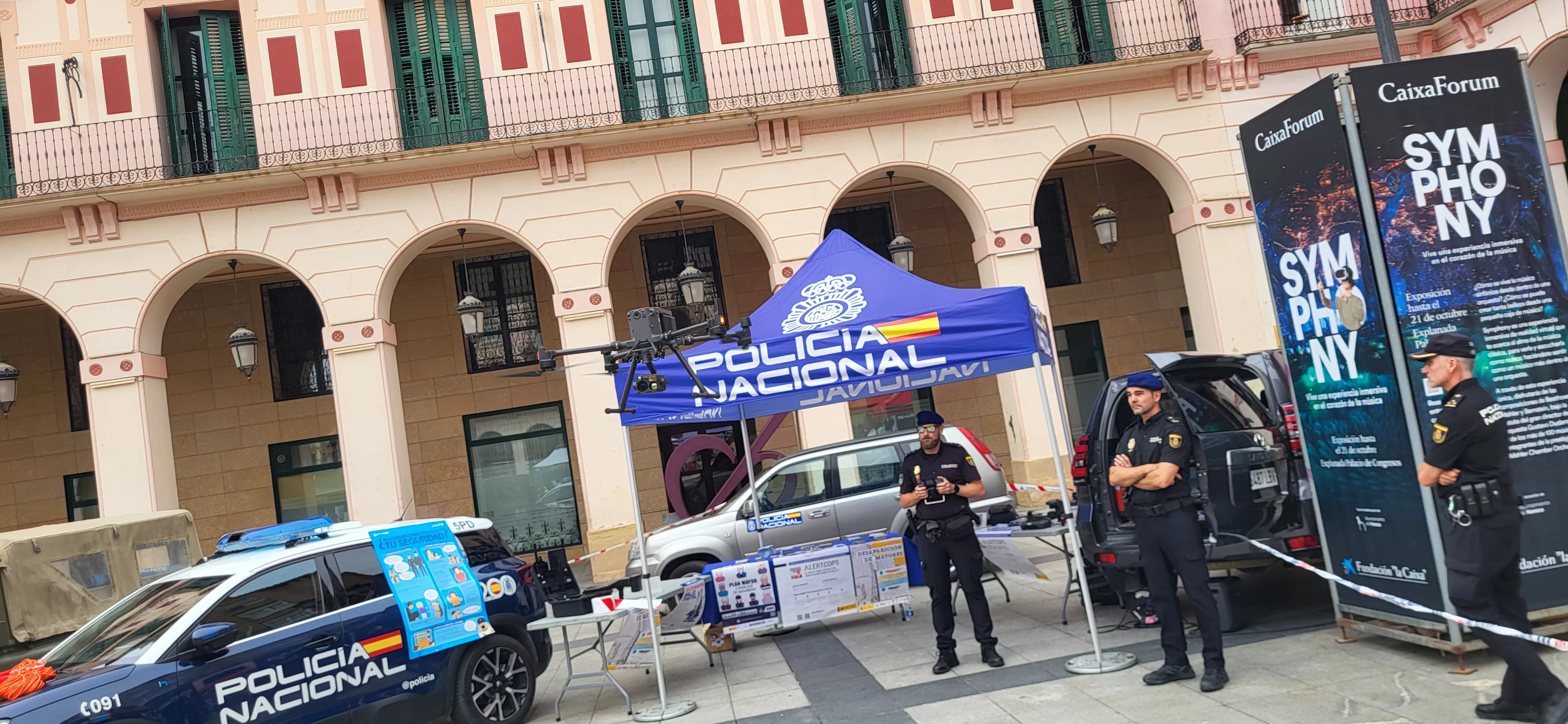 Feria de los Primeros Auxilios y Emergencias en Huesca. Foto Mercedes Manterola