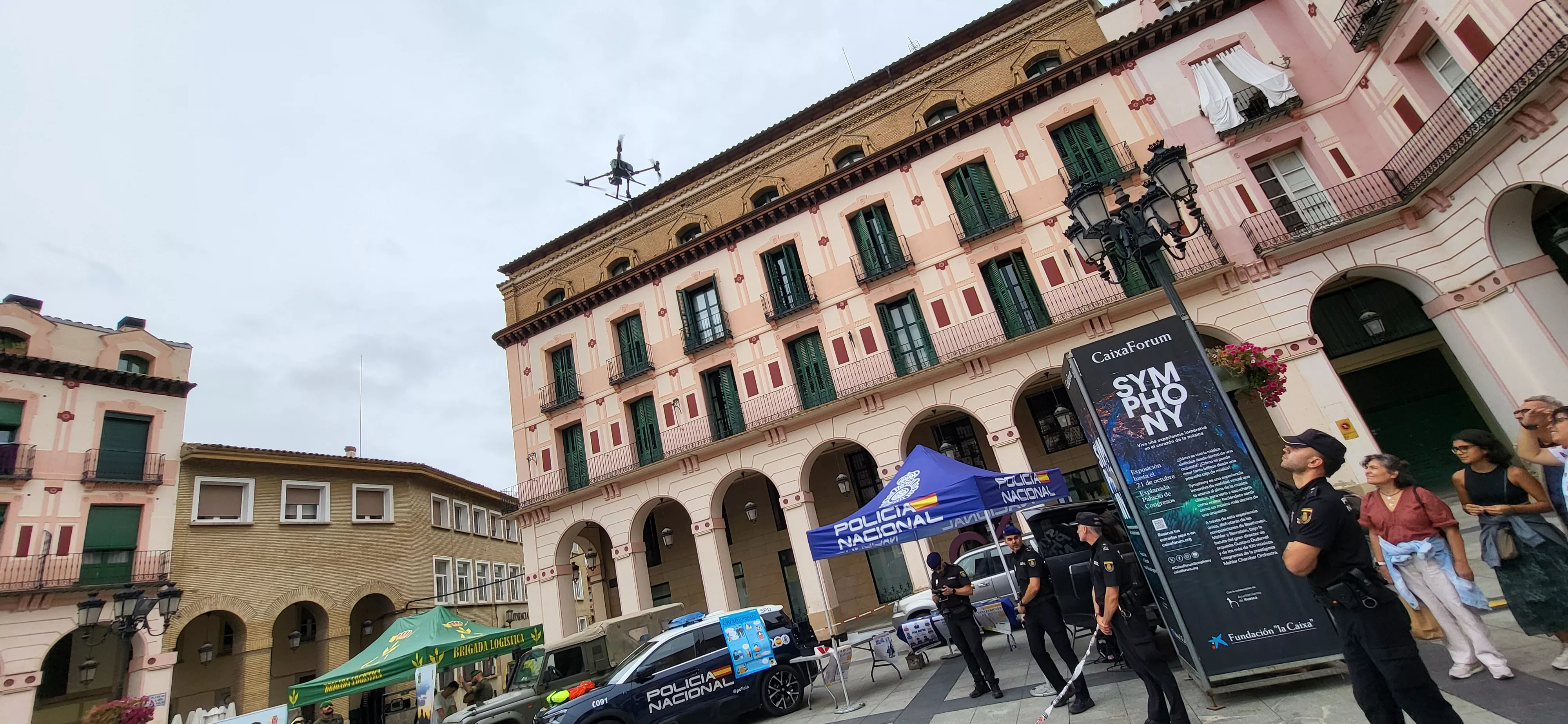 Feria de los Primeros Auxilios y Emergencias en Huesca. Foto Mercedes Manterola